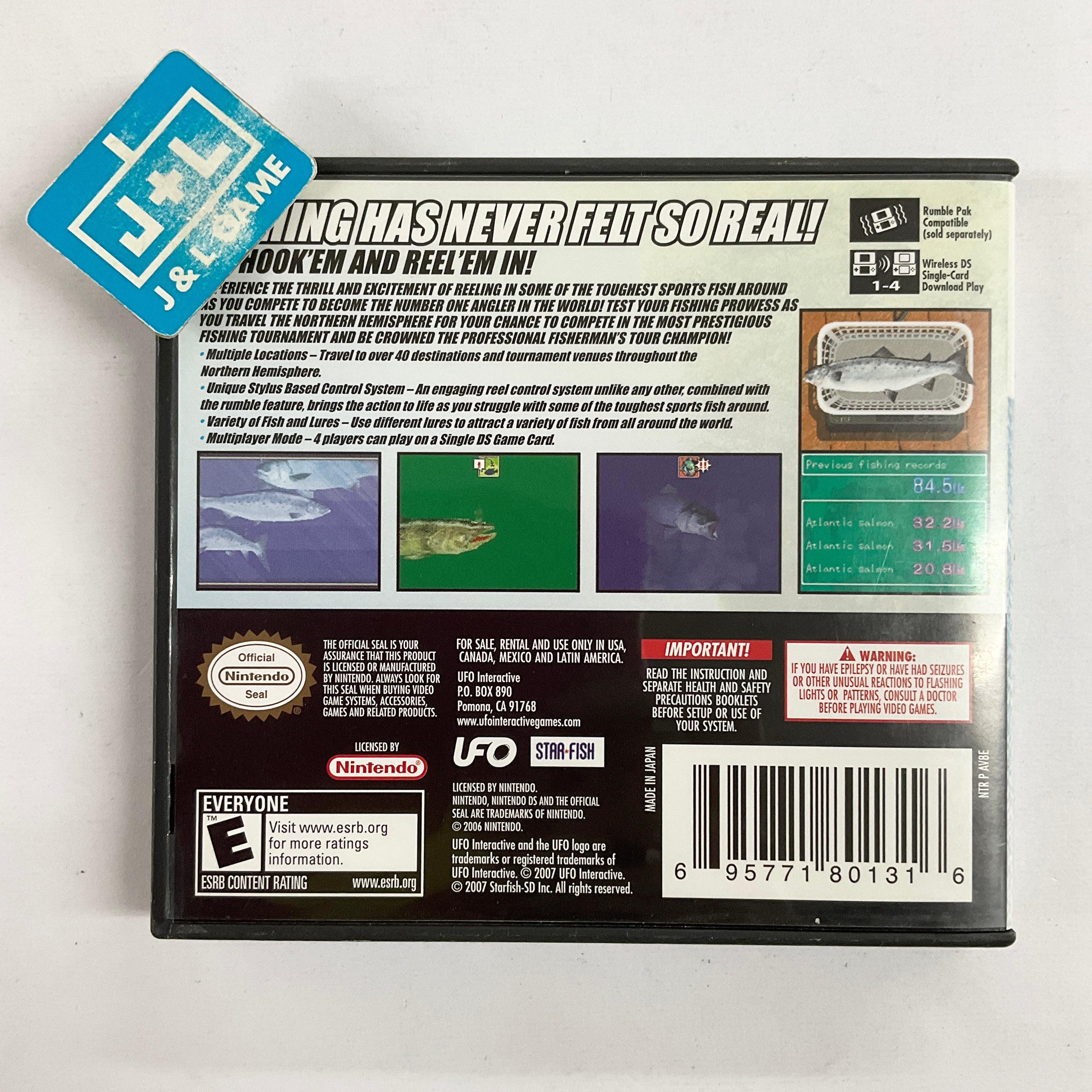 Professional Fisherman's Tour: Northern Hemisphere - (NDS) Nintendo DS [Pre-Owned] Video Games Tommo   