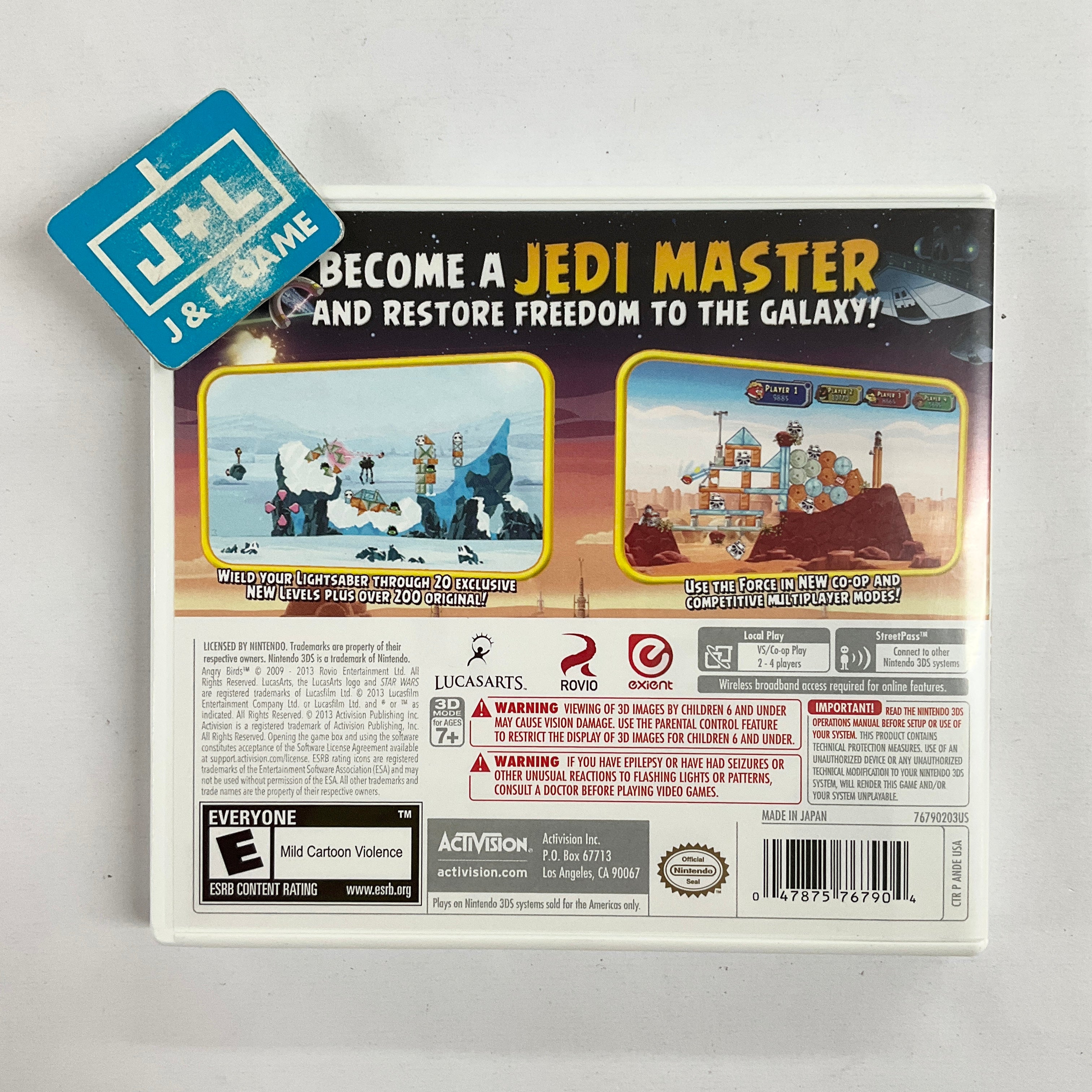 Angry Birds Star Wars - Nintendo 3DS [Pre-Owned] Video Games Activision   