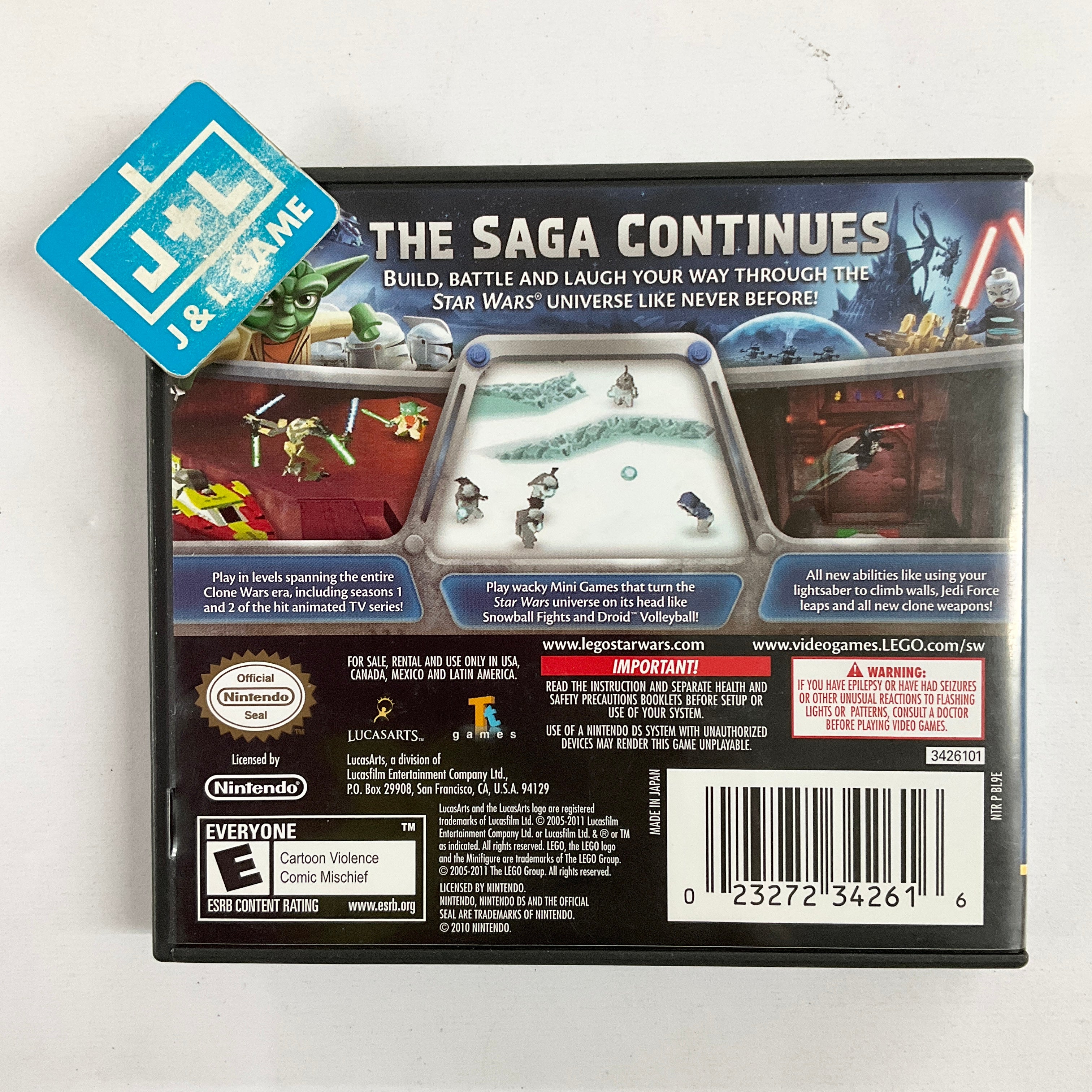 LEGO Star Wars III: The Clone Wars (NDS) Nintendo DS [Pre-Owned