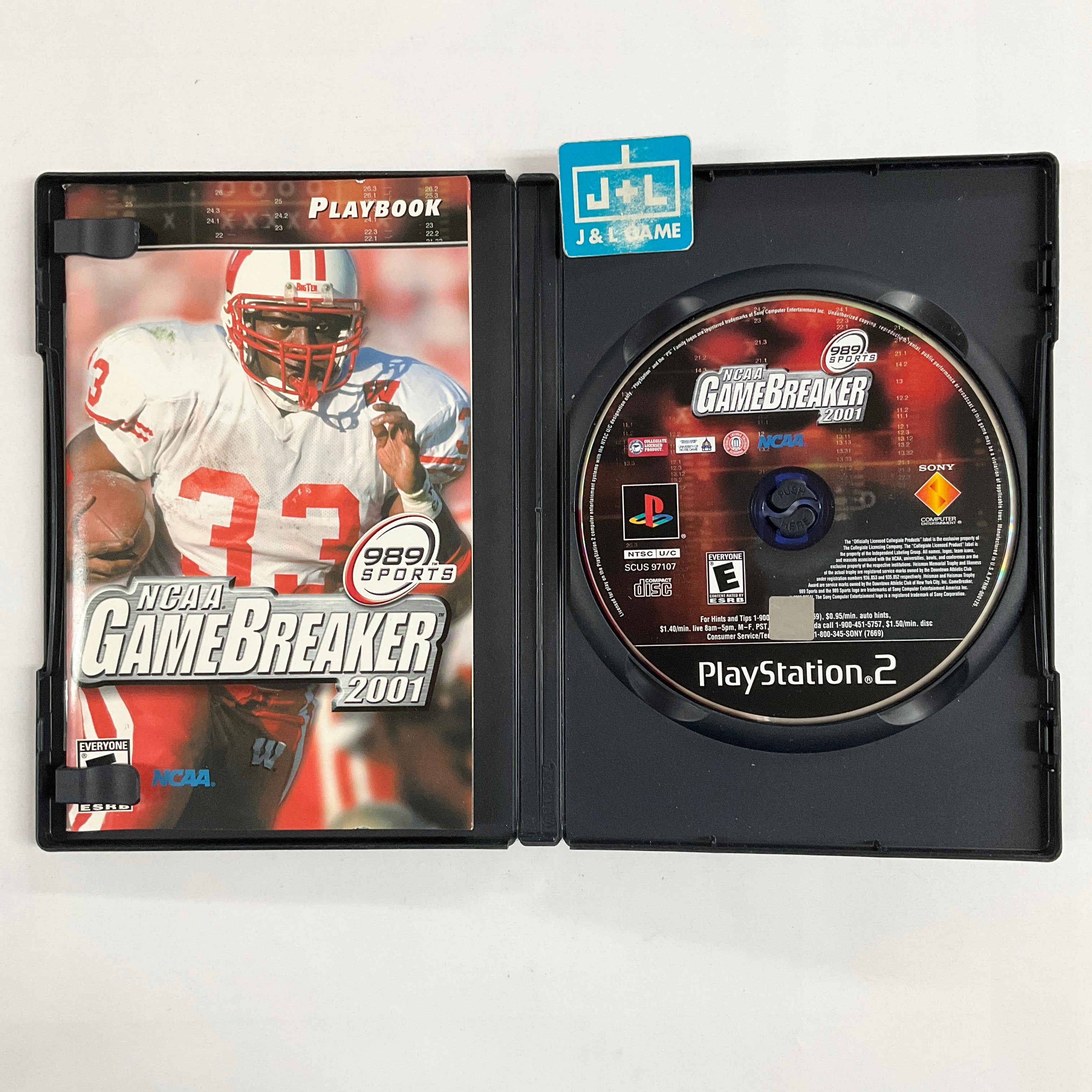 NCAA GameBreaker 2001 - (PS2) PlayStation 2 [Pre-Owned] Video Games SCEA   