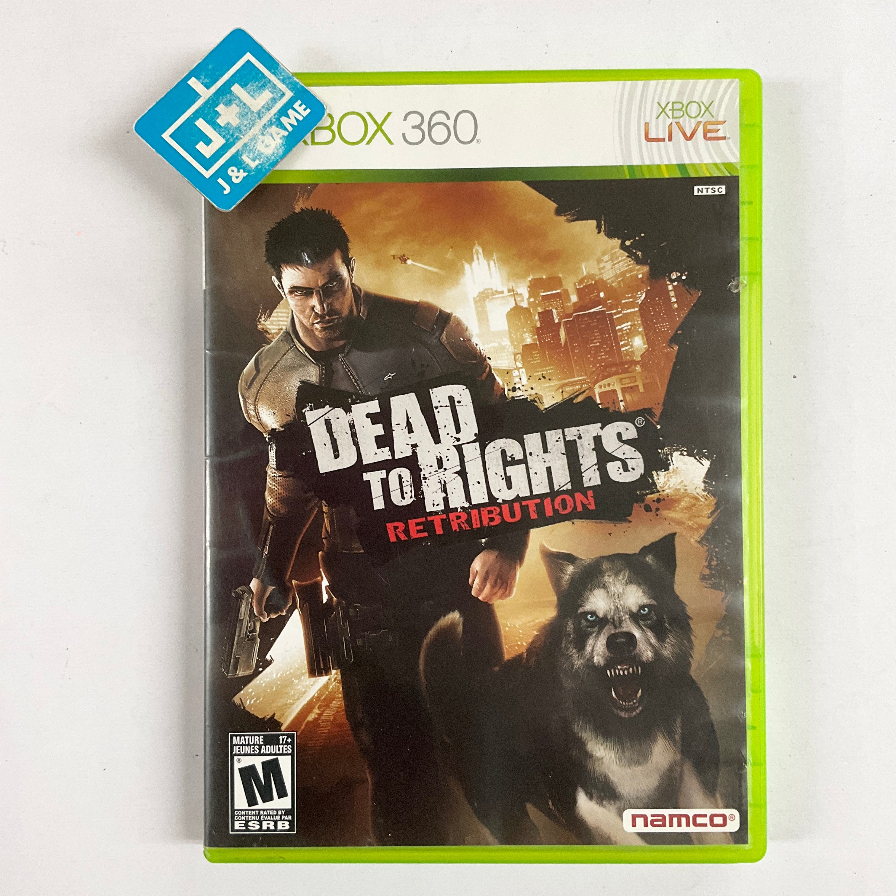 Dead to Rights: Retribution - Xbox 360 [Pre-Owned] Video Games Namco Bandai Games   