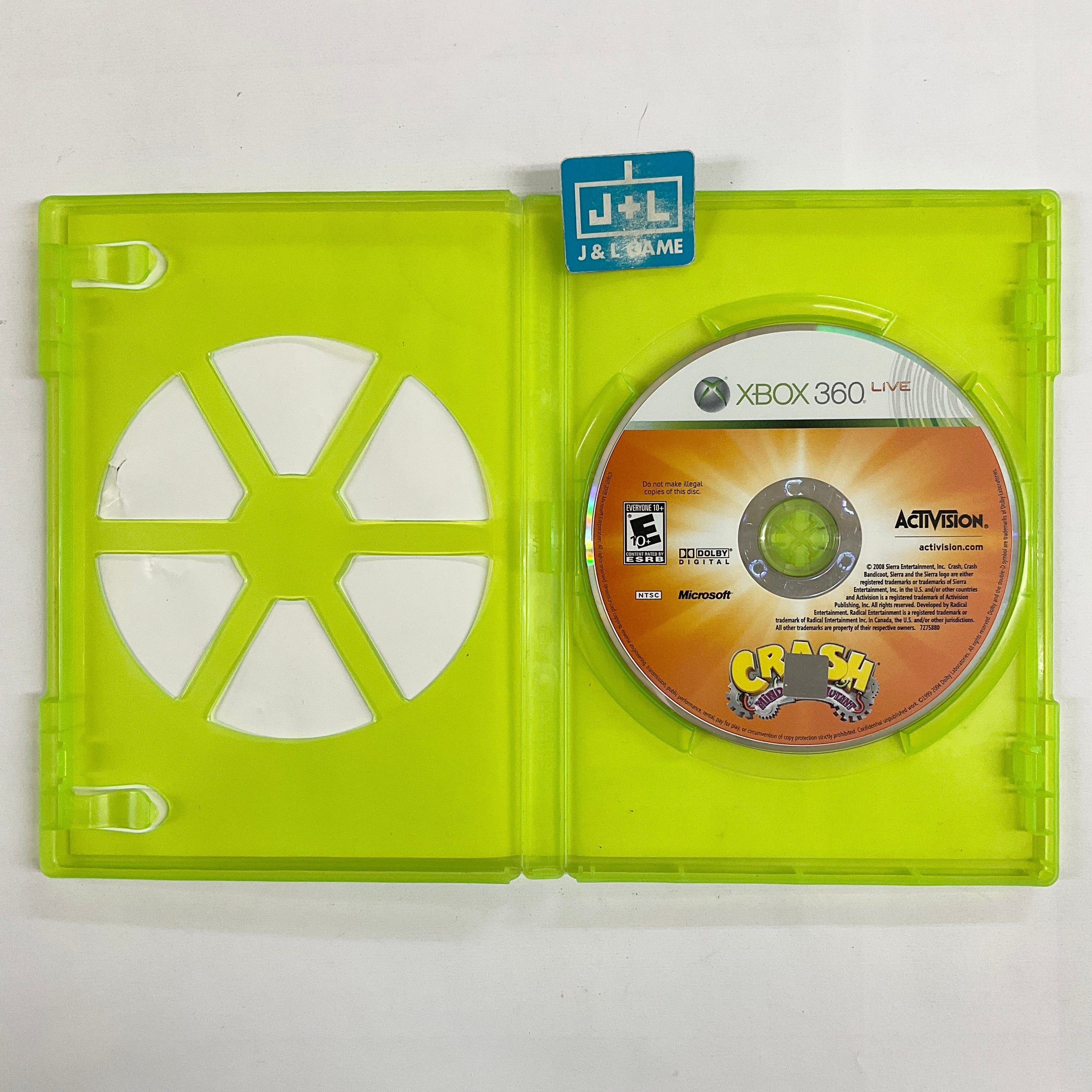 Crash: Mind Over Mutant - Xbox 360 [Pre-Owned] Video Games Activision   