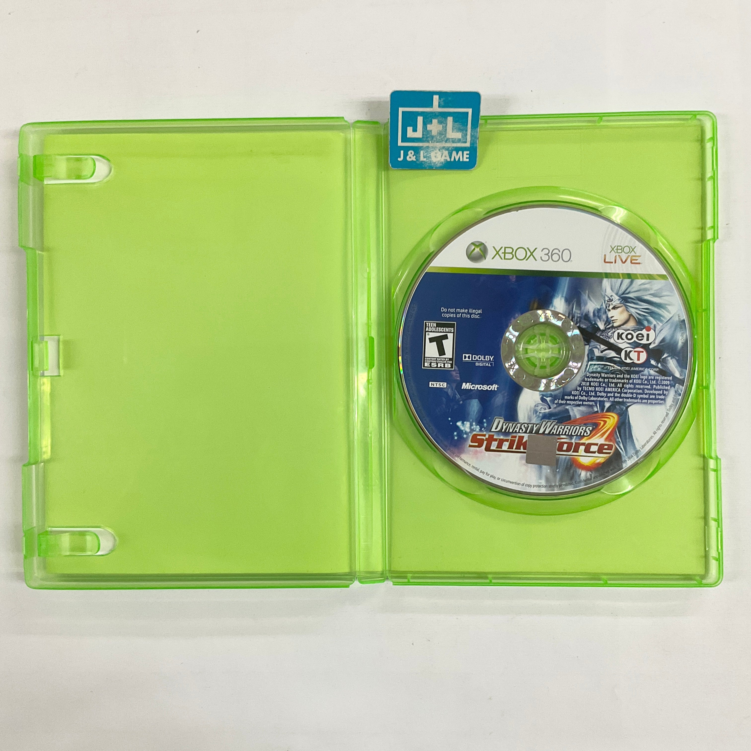 Dynasty Warriors: Strikeforce - Xbox 360 [Pre-Owned] Video Games Koei   