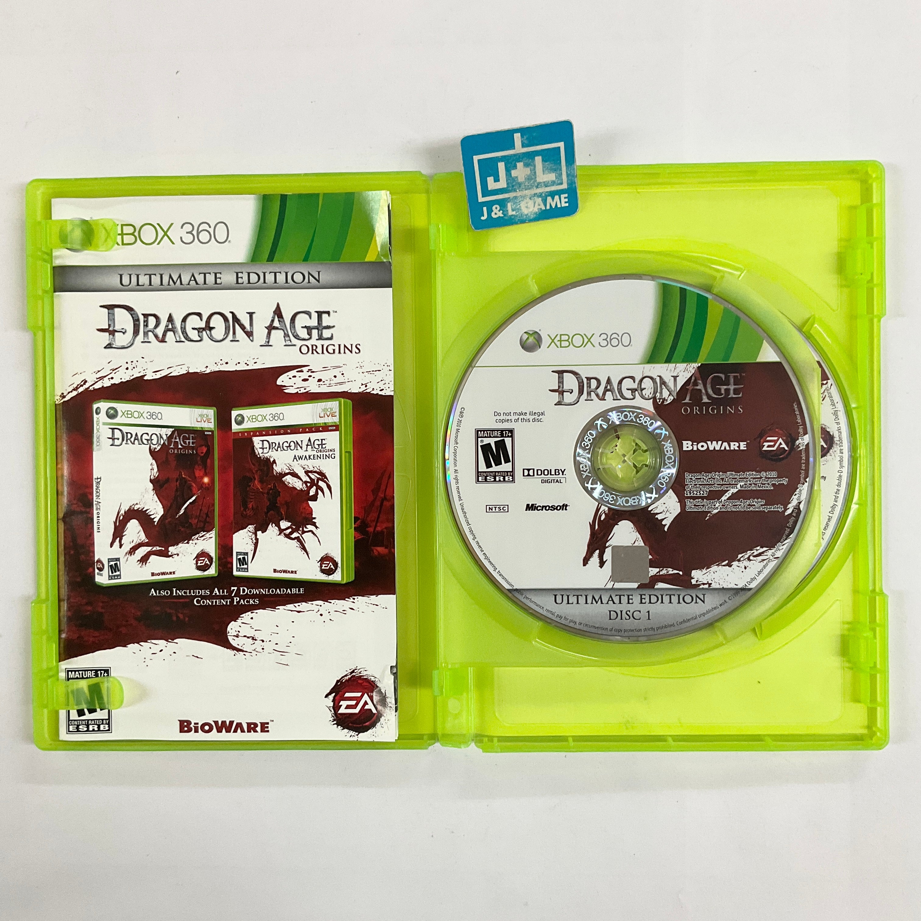 Dragon Age: Origins - Ultimate Edition - Xbox 360 [Pre-Owned] Video Games Electronic Arts   