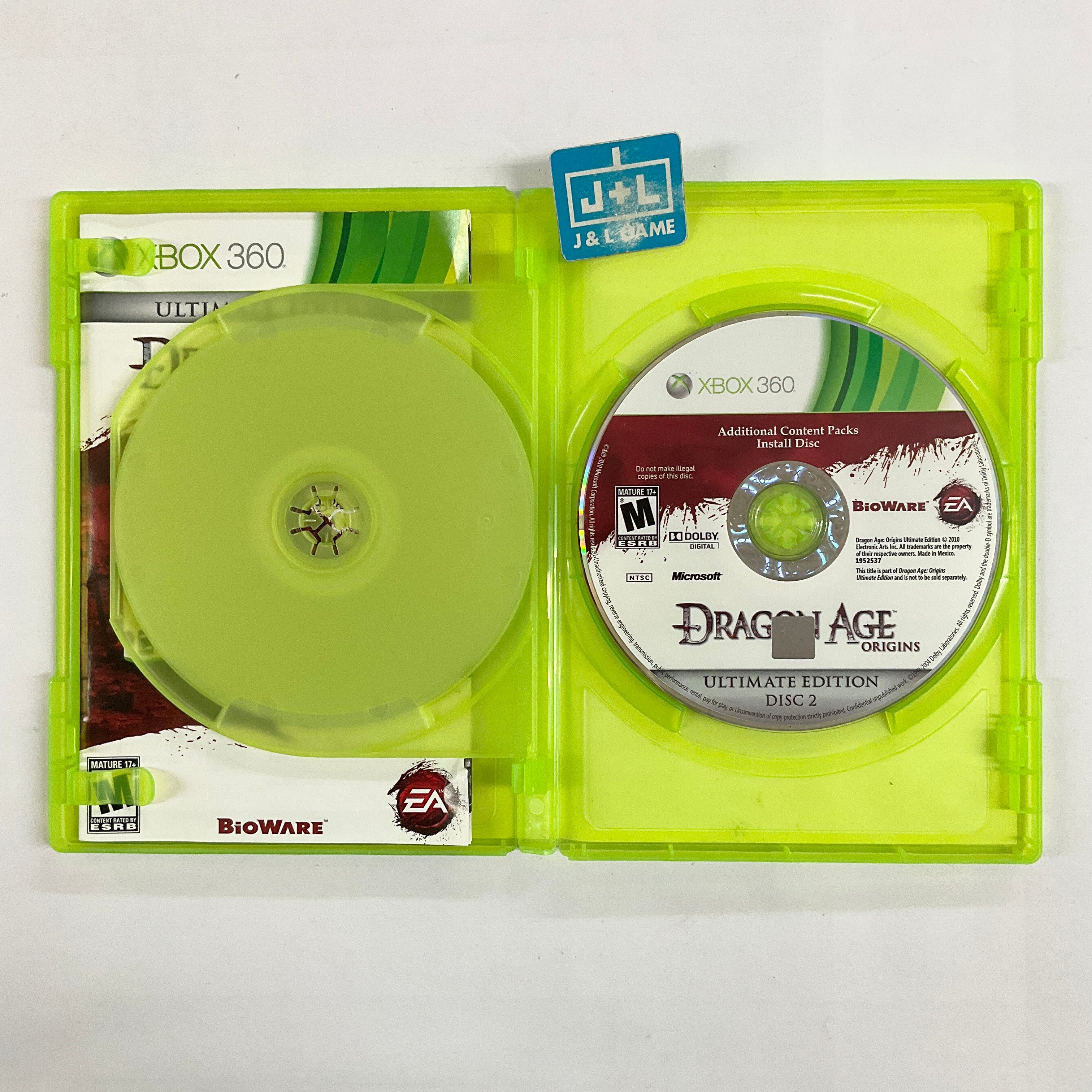 Dragon Age: Origins - Ultimate Edition - Xbox 360 [Pre-Owned] Video Games Electronic Arts   
