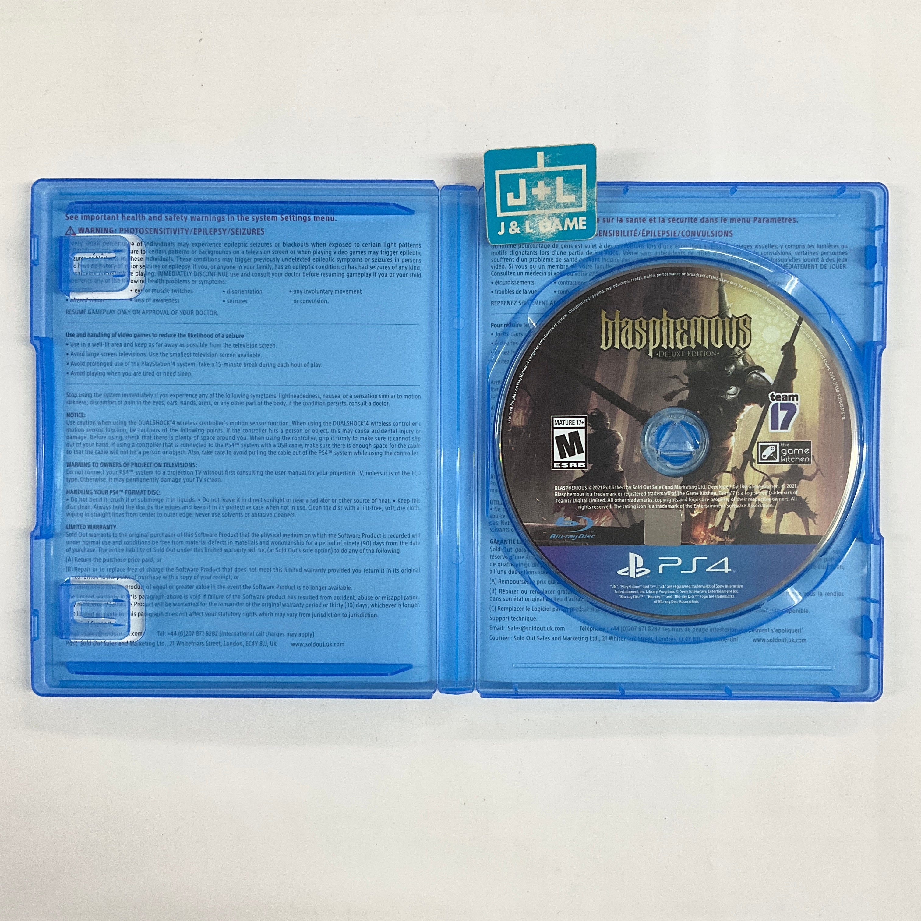 Blasphemous Deluxe Edition - (PS4) PlayStation 4 [Pre-Owned] Video Games Sold Out   