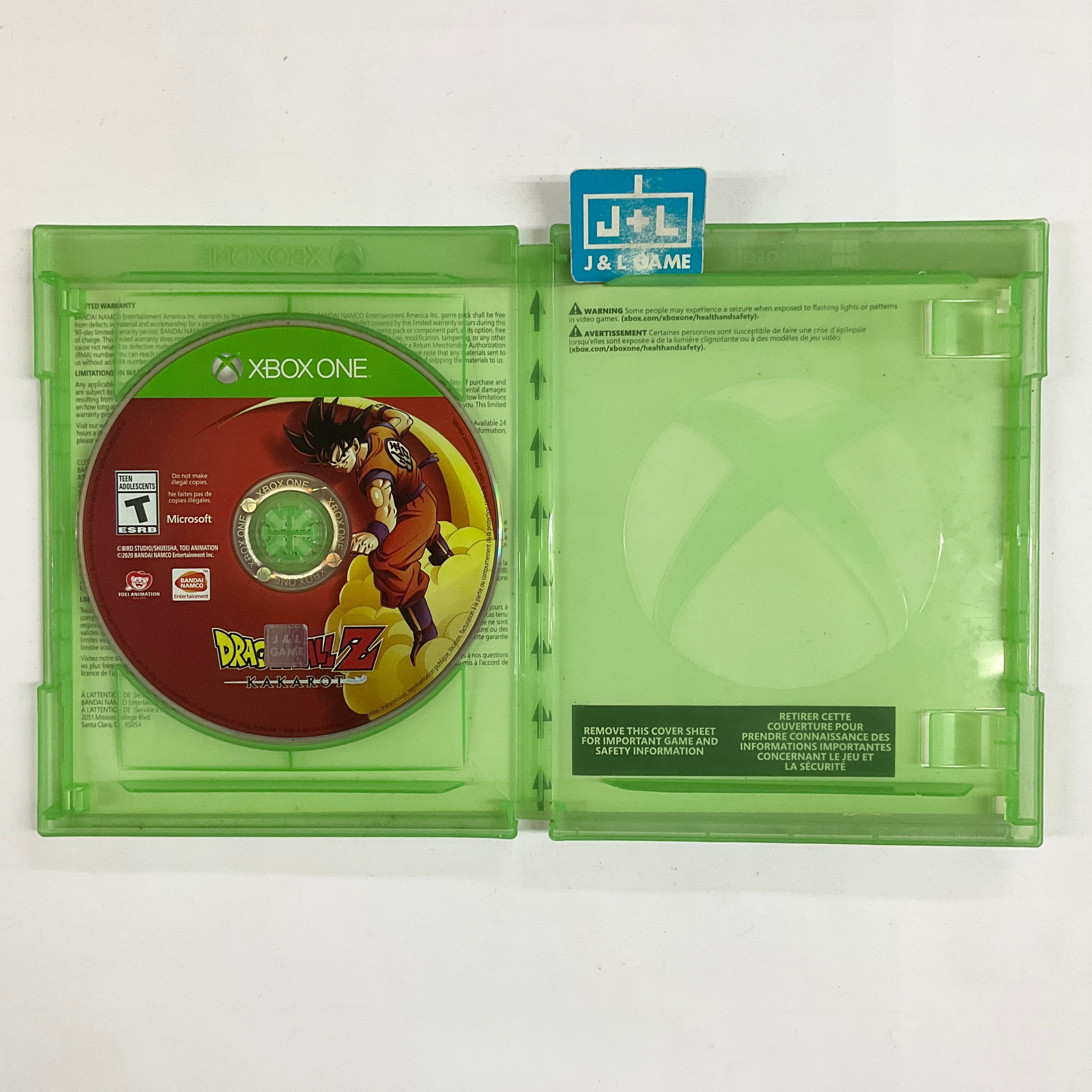 Dragon Ball Z: Kakarot - (XB1) Xbox One [Pre-Owned] Video Games BANDAI NAMCO Entertainment   