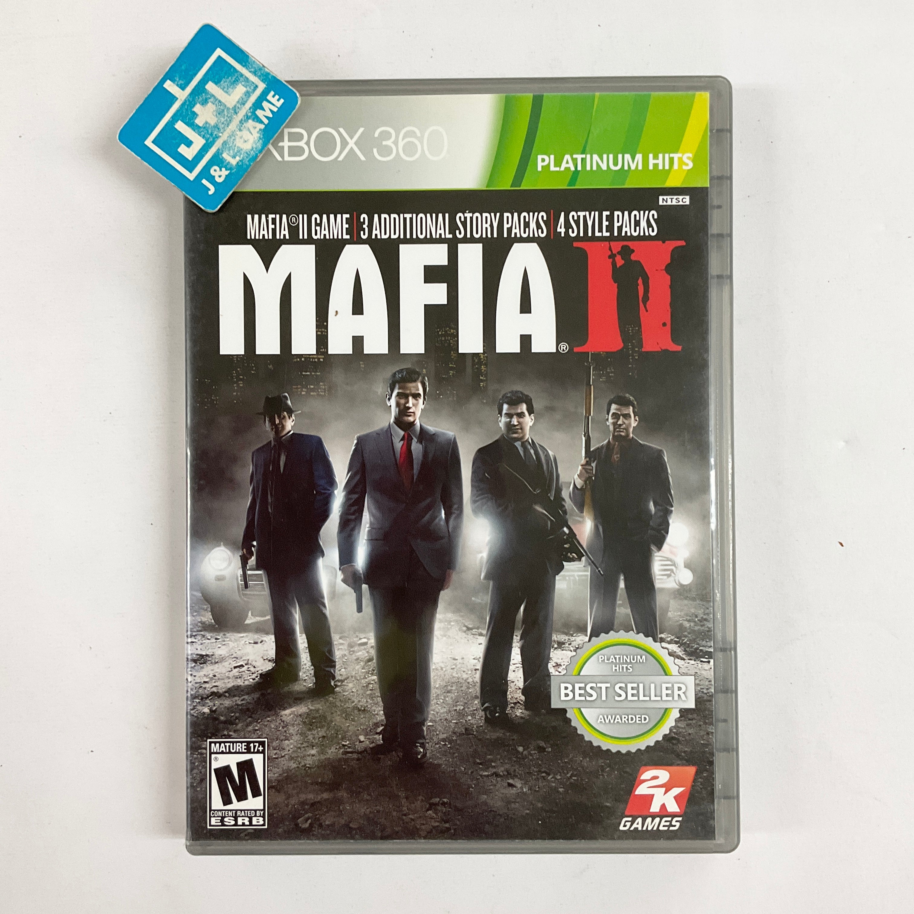 Mafia II (Platinum Hits) - Xbox 360 [Pre-Owned] Video Games 2K Games   