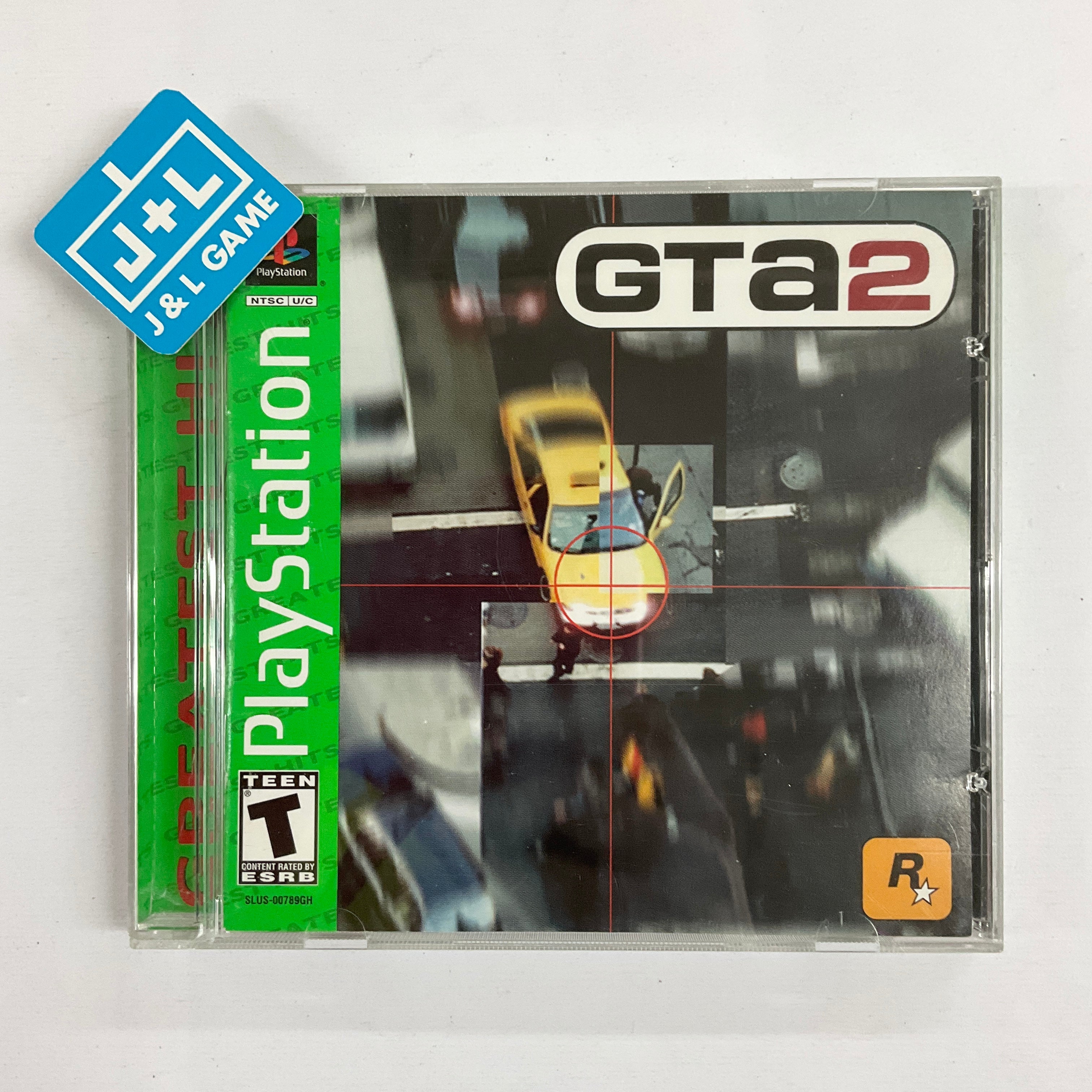 Grand Theft Auto 2 (Greatest Hits) - PlayStation 1 [Pre-Owned] Video Games Rockstar Games   