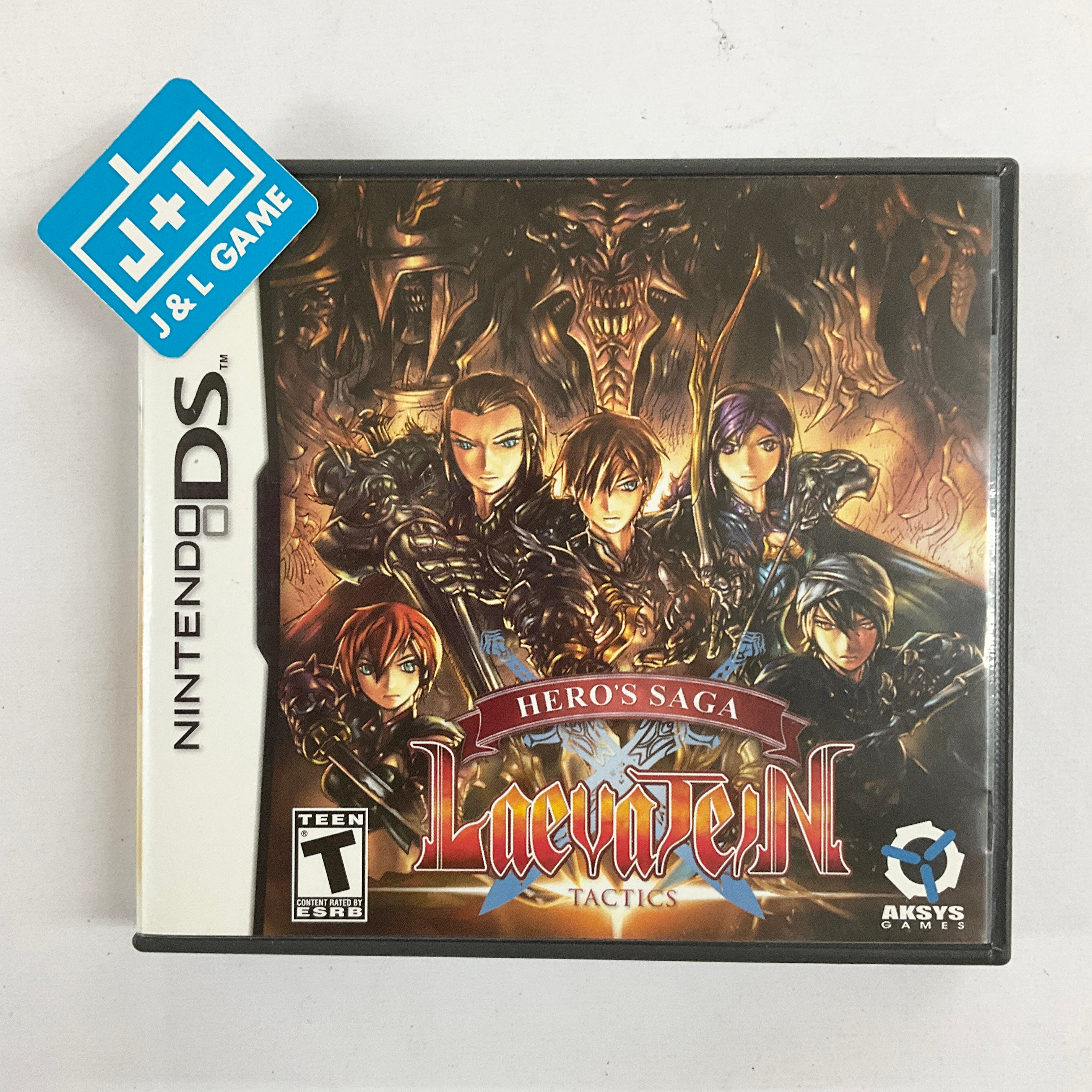 Hero's Saga: Laevatein Tactics - (NDS) Nintendo DS [Pre-Owned] Video Games Nintendo   