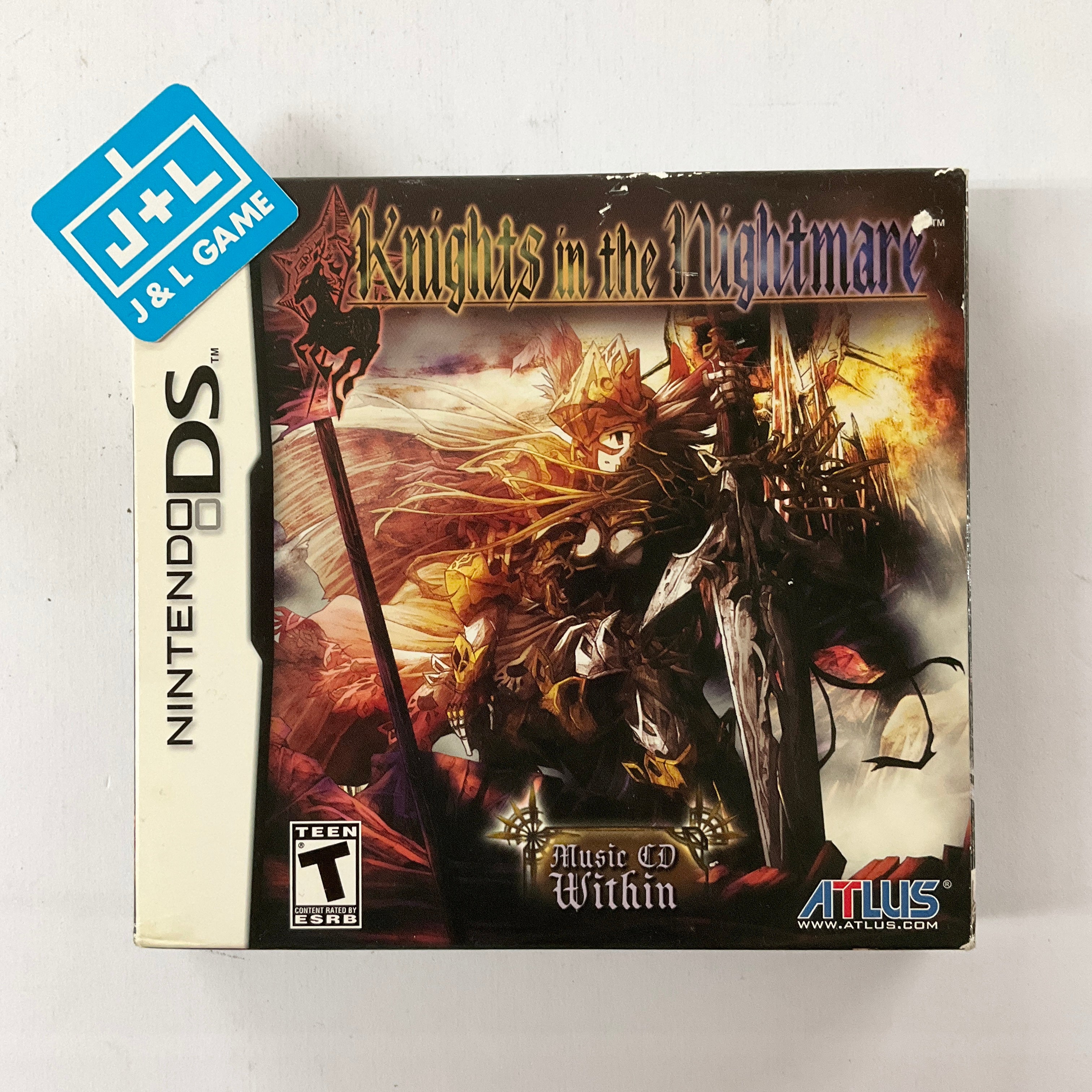 Knights in the Nightmare - (NDS) Nintendo DS [Pre-Owned] Video Games Atlus   