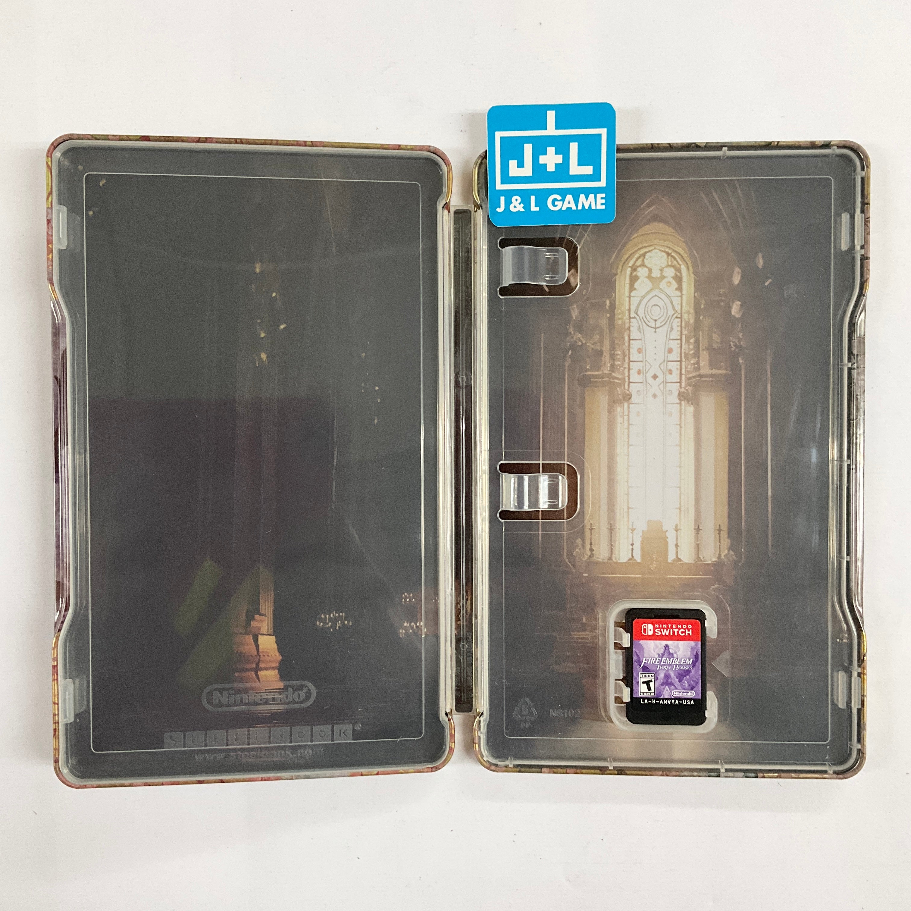 Fire Emblem: Three Houses (Seasons of Warfare Steelbook) - (NSW) Nintendo Switch [Pre-Owned] Video Games Nintendo   