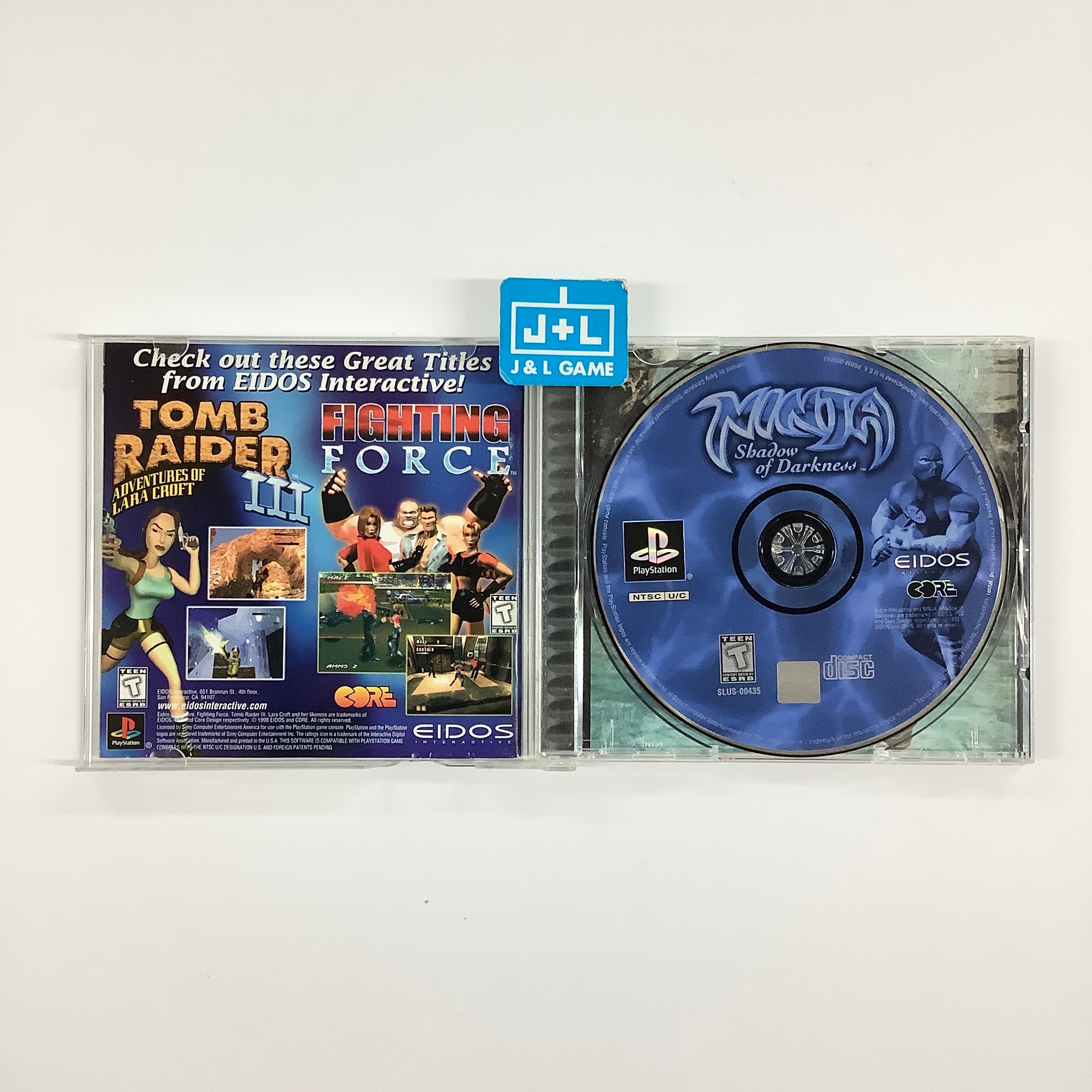 Ninja Shadow of Darkness - (PS1) PlayStation 1 [Pre-Owned] Video Games Core Design Ltd.