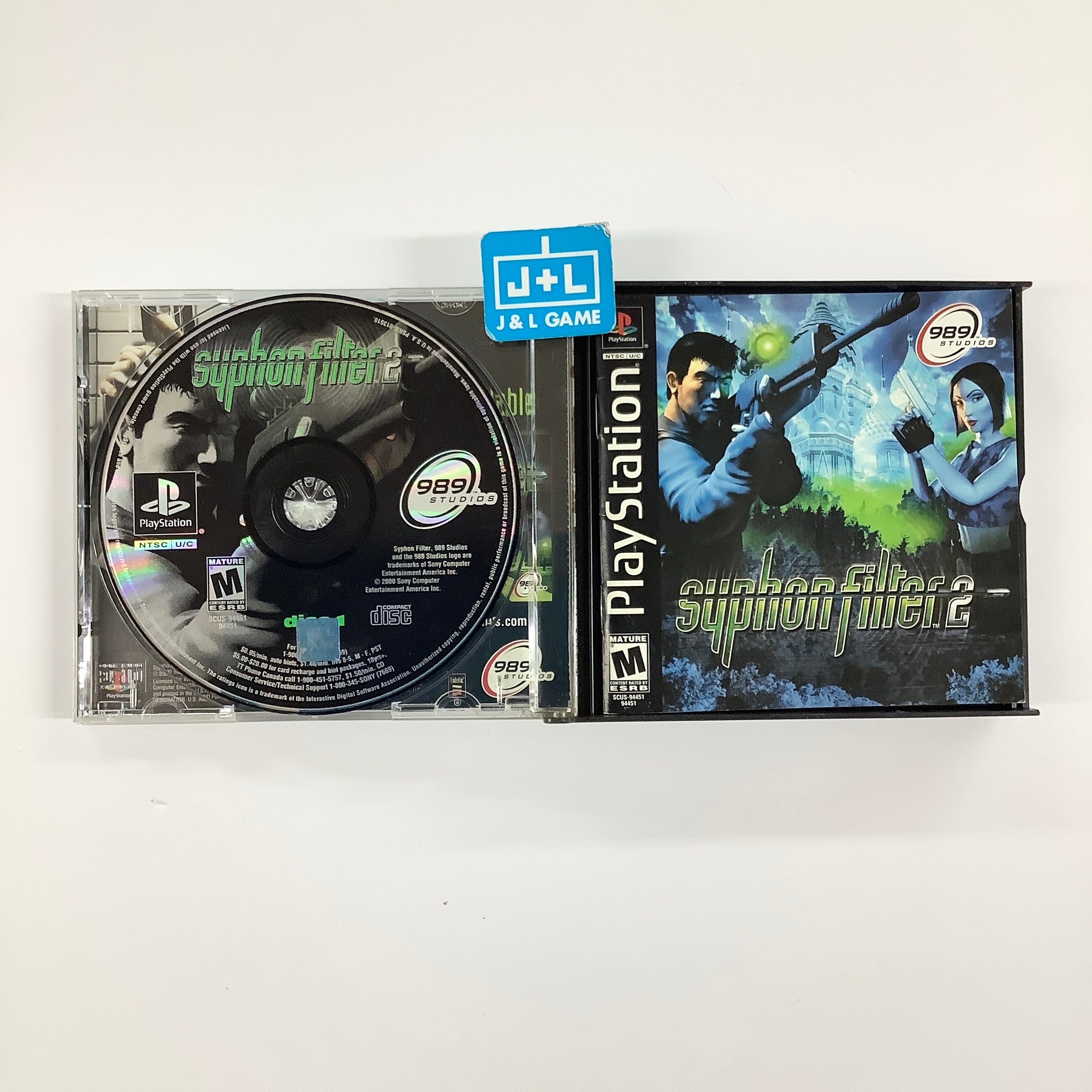 Syphon Filter 2 - (PS1) Playstation 1 [Pre-Owned] Video Games Sony Computer Entertainment