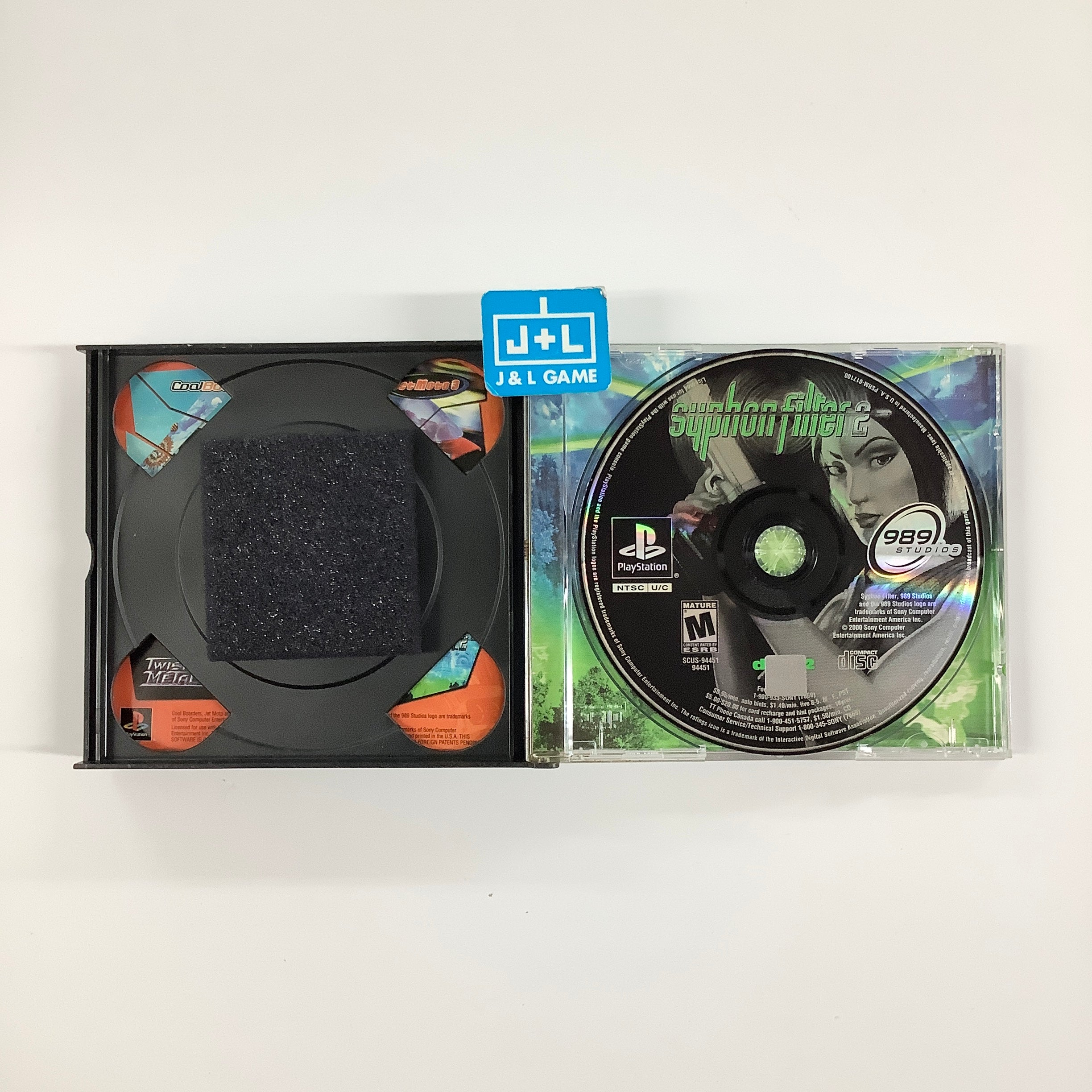 Syphon Filter 2 - (PS1) Playstation 1 [Pre-Owned] Video Games Sony Computer Entertainment