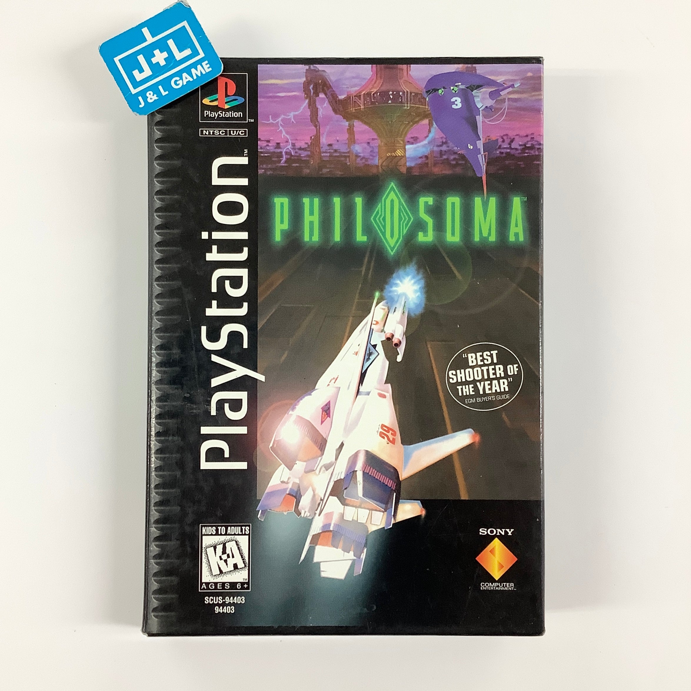 Philosoma (Long Box) - (PS1) PlayStation 1 [Pre-Owned] Video Games SCEA