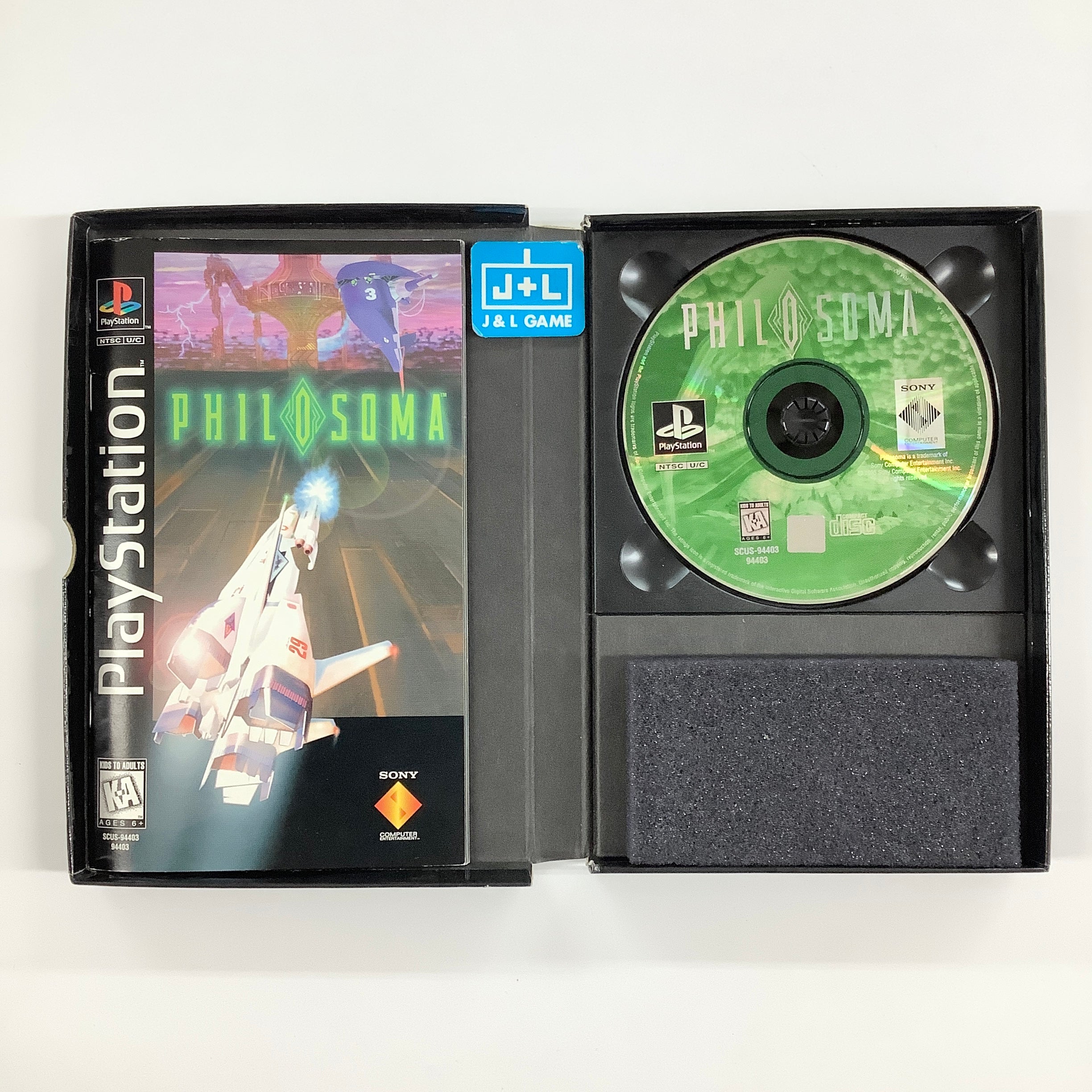 Philosoma (Long Box) - (PS1) PlayStation 1 [Pre-Owned] Video Games SCEA