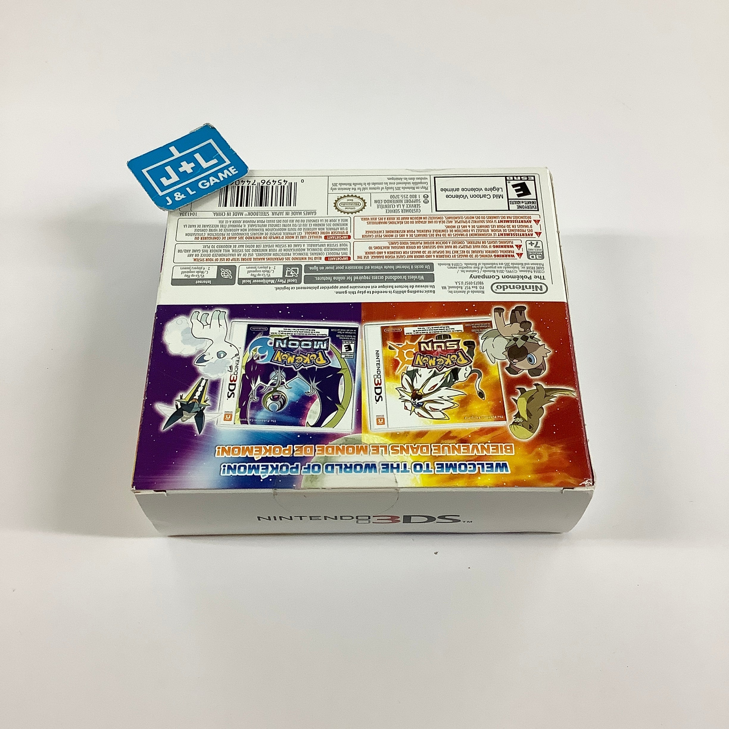 Pokemon Sun and Moon Dual Pack (with Steelbook) - Nintendo 3DS Video Games Nintendo