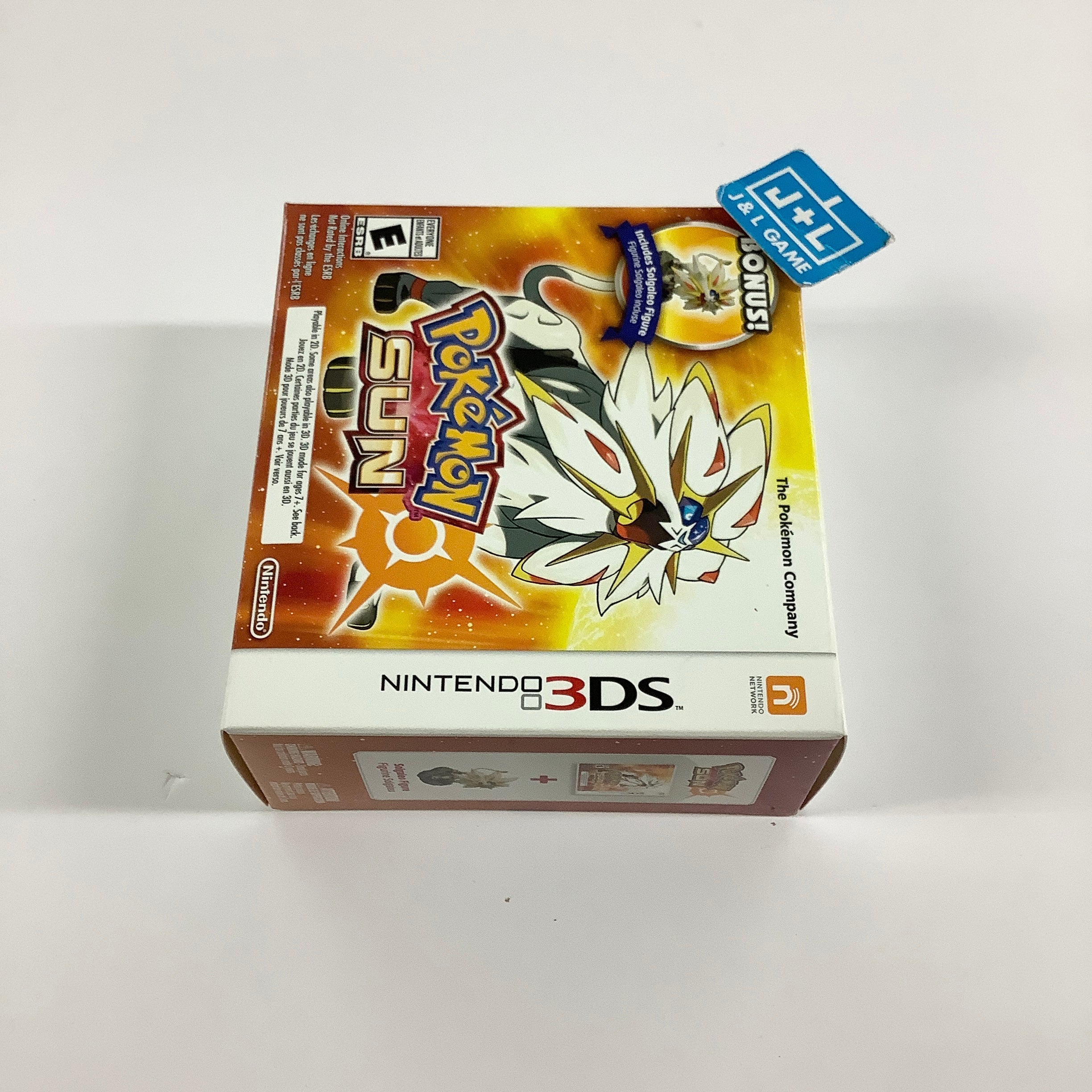 Pokemon Sun (Bonus Solgaleo Figure) - Nintendo 3DS Video Games Nintendo