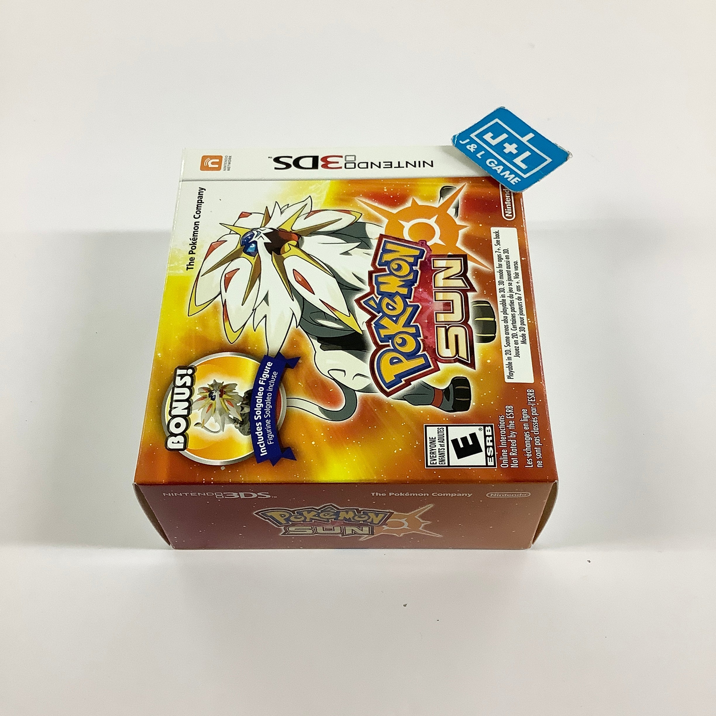 Pokemon Sun (Bonus Solgaleo Figure) - Nintendo 3DS Video Games Nintendo