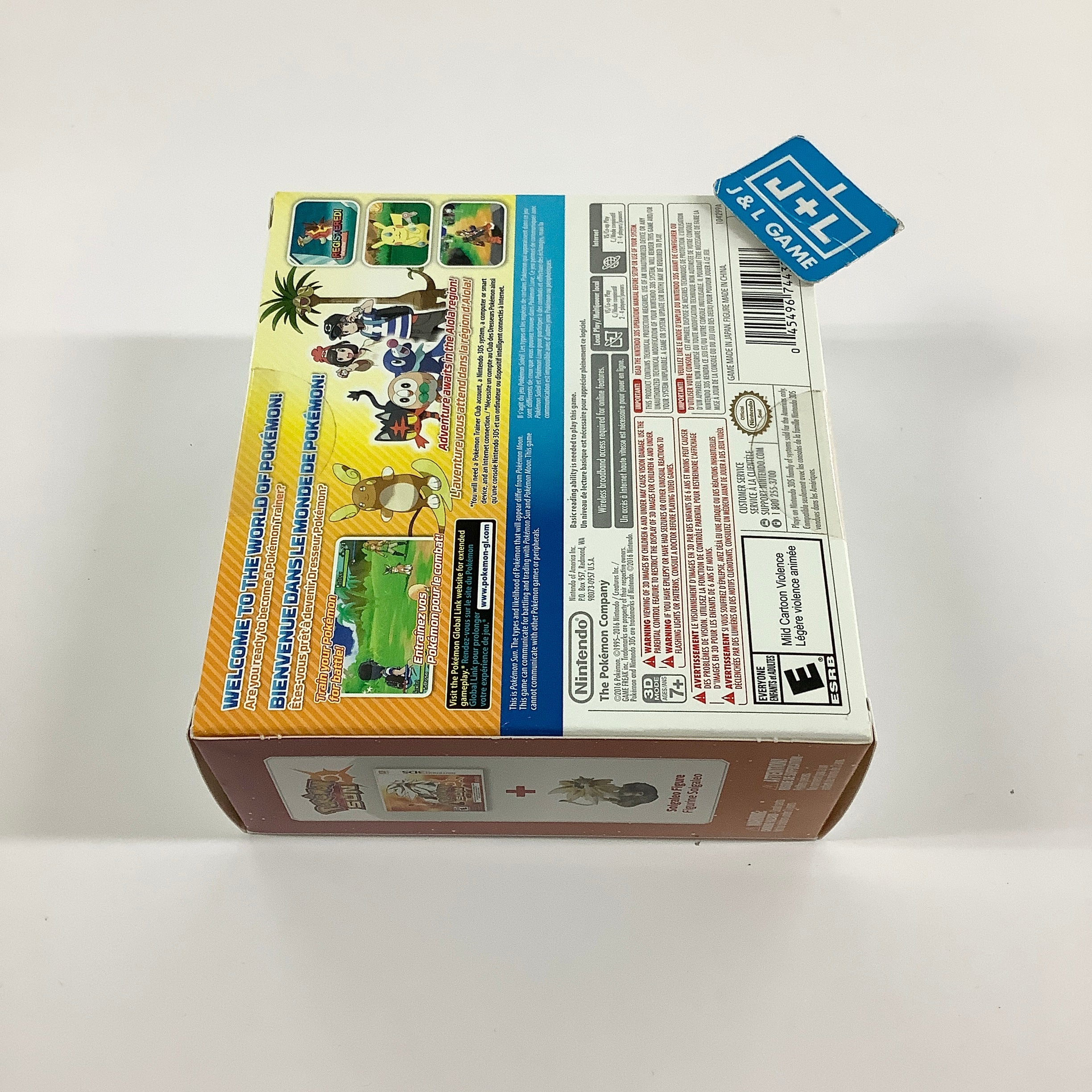 Pokemon Sun (Bonus Solgaleo Figure) - Nintendo 3DS Video Games Nintendo
