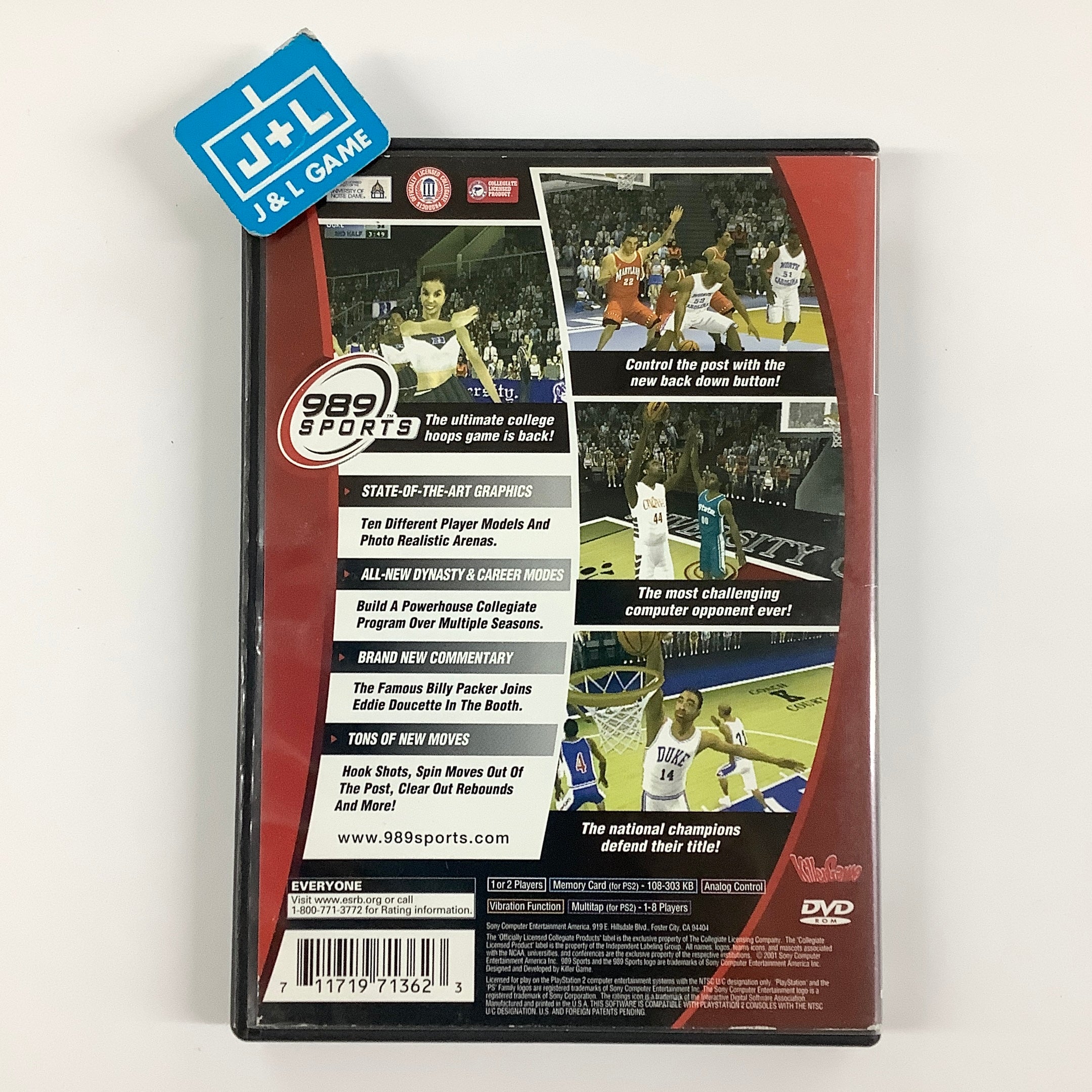 NCAA Final Four 2002 - (PS2) PlayStation 2 [Pre-Owned] Video Games SCEA