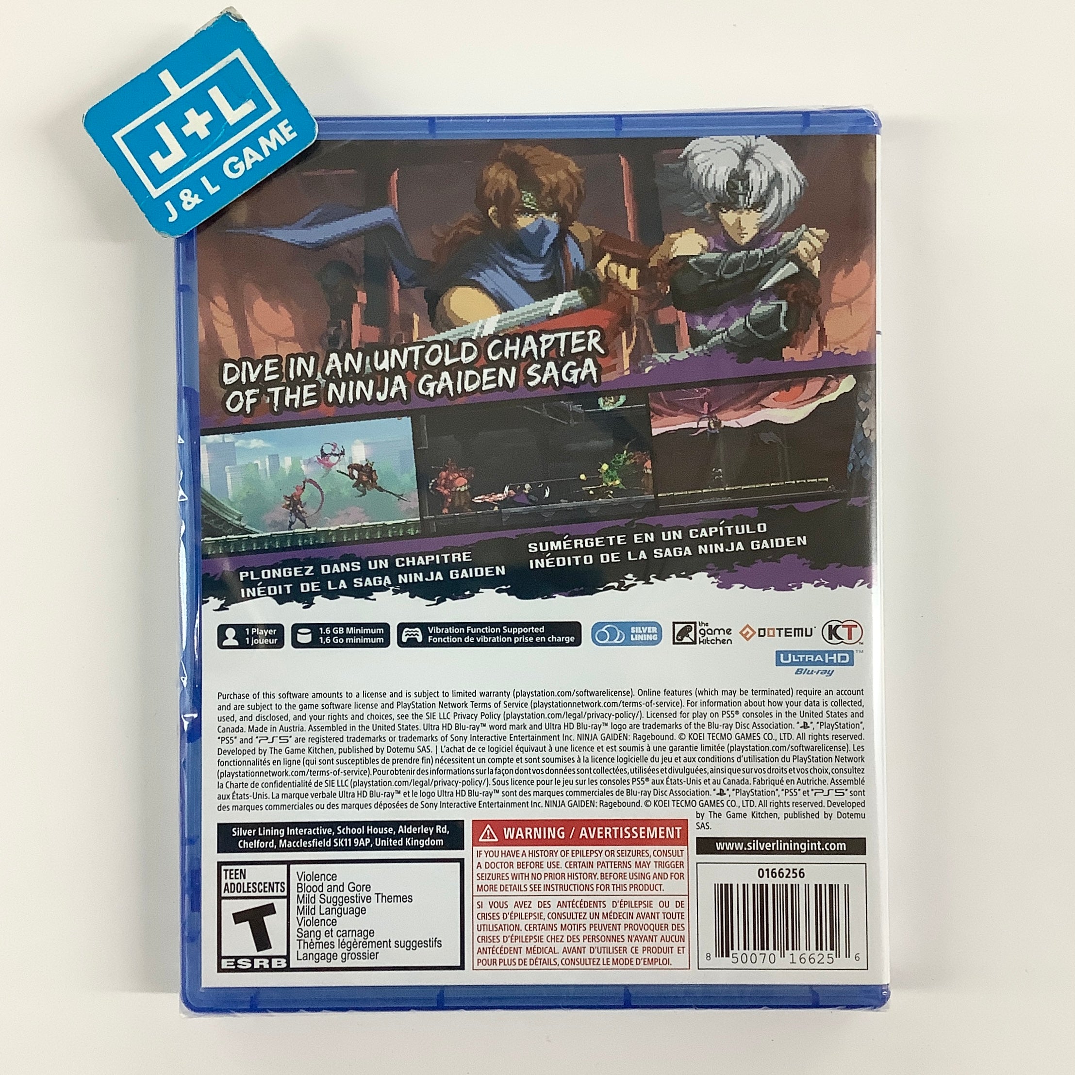 Ninja Gaiden: Ragebound - (PS5) Playstation 5 Video Games Silver Lining Interactive
