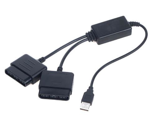 PlayStation Controller to USB Adapter (for Two Controllers) - (PS2) Pl ...