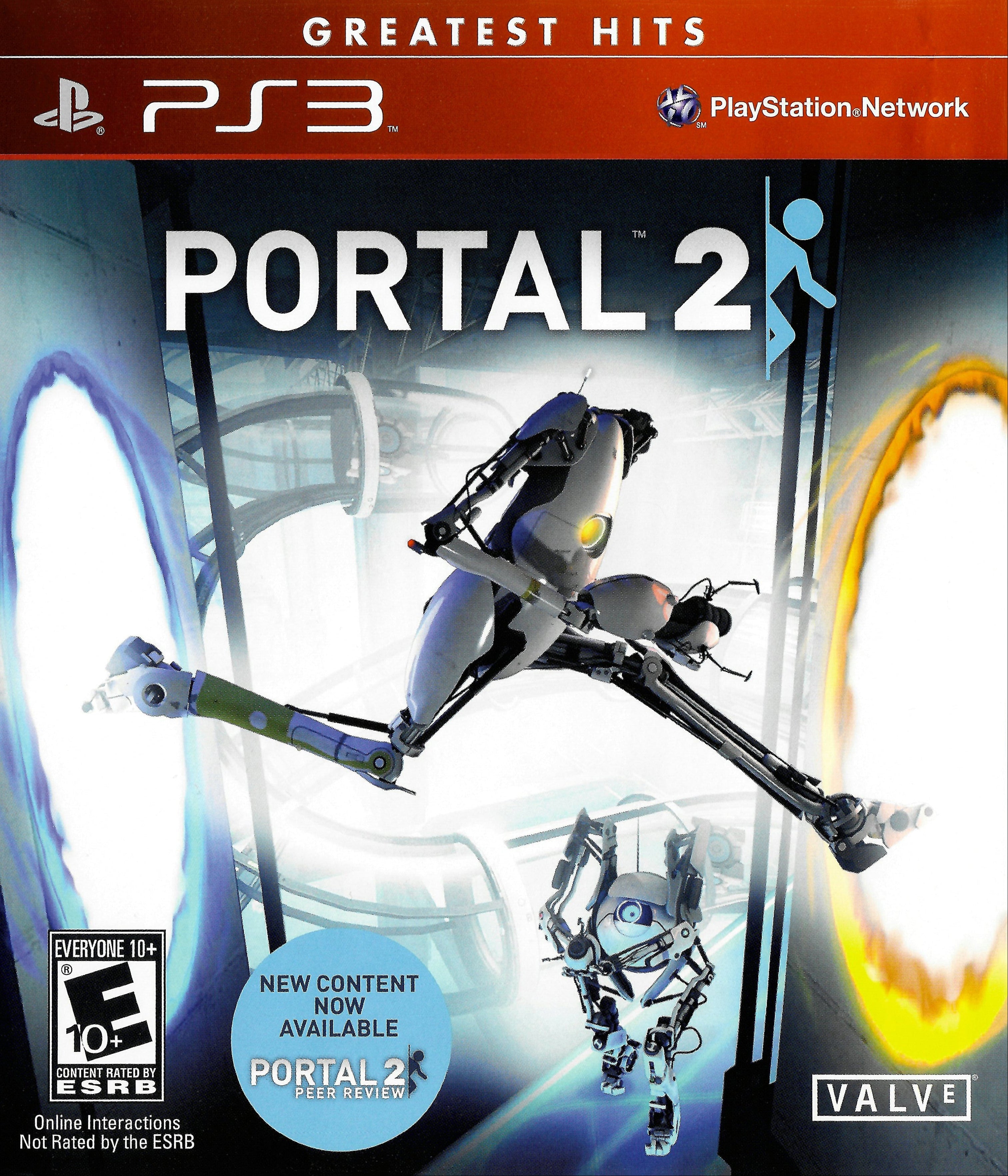Portal 2 (Greatest Hits) - (PS3) PlayStation 3 [Pre-Owned] Video Games Valve Software