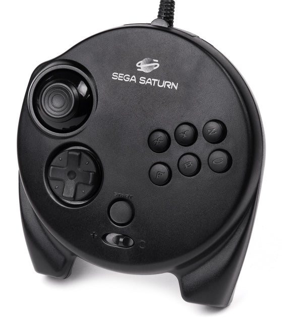 Sega Saturn Official 3D Control Pad (Black) - (SS) SEGA Saturn [Pre-Owned] Accessories SEGA