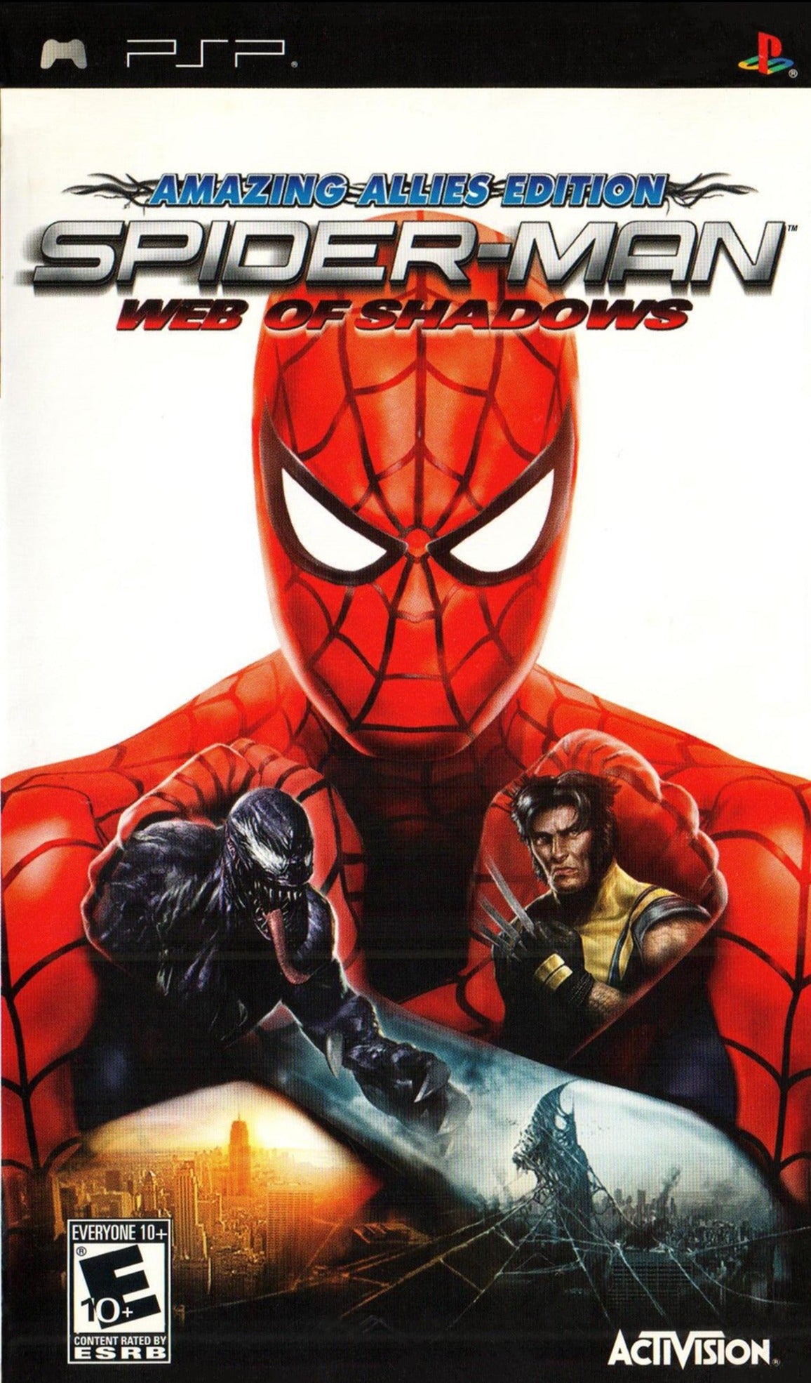 Spider-Man: Web of Shadows (Amazing Allies Edition) - Sony PSP [Pre-Owned] Video Games Activision   