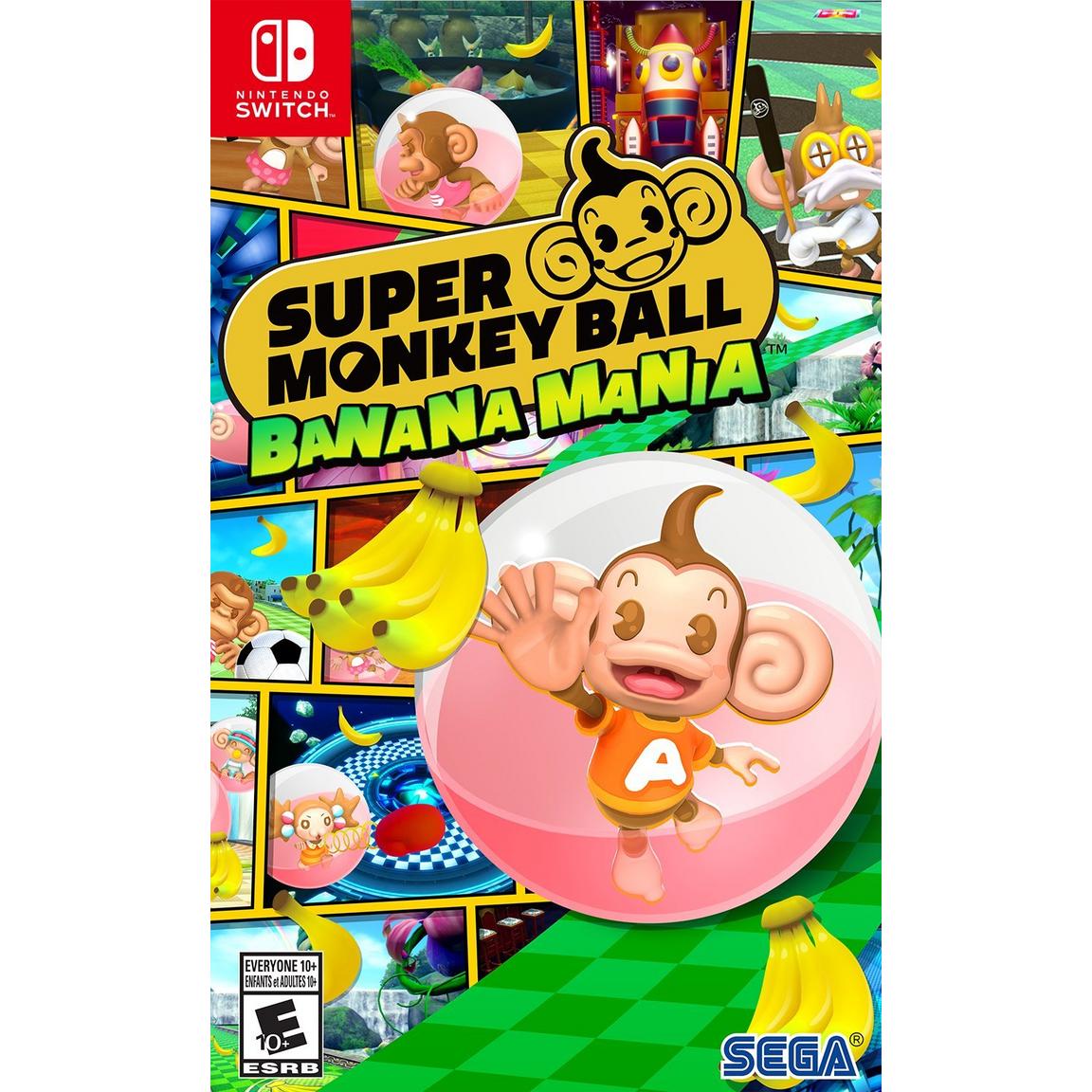Super Monkey Ball Banana Mania: Anniversary Launch Edition - (NSW) Nintendo Switch [Pre-Owned] Video Games SEGA