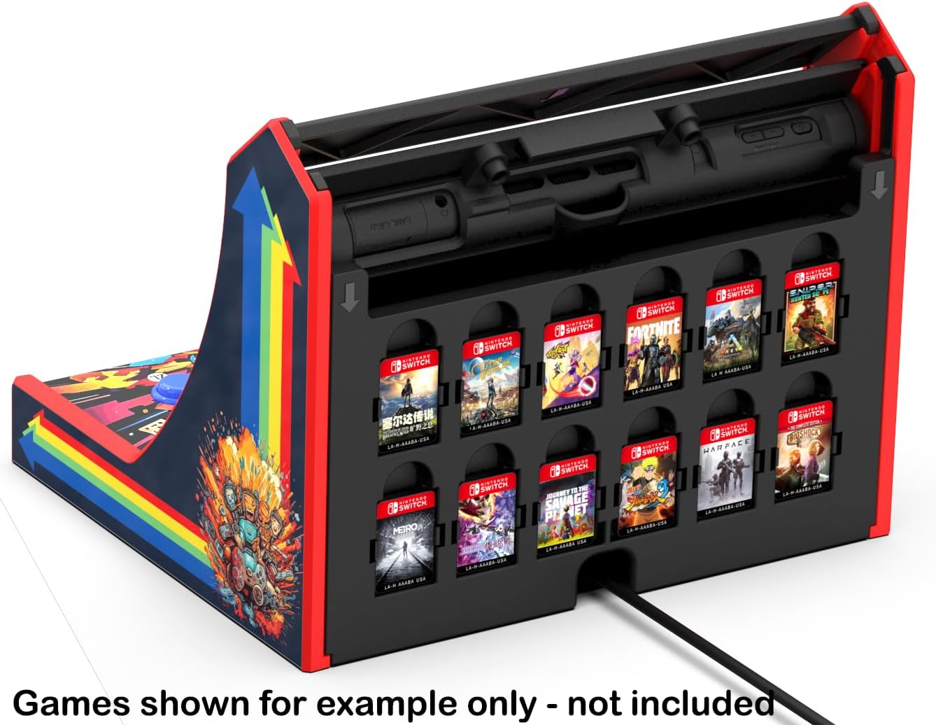 Mini Arcade Pro - Retro Game Cabinet Compatible with Nintendo Switch, Nintendo Switch 2, Nintendo Switch OLED
