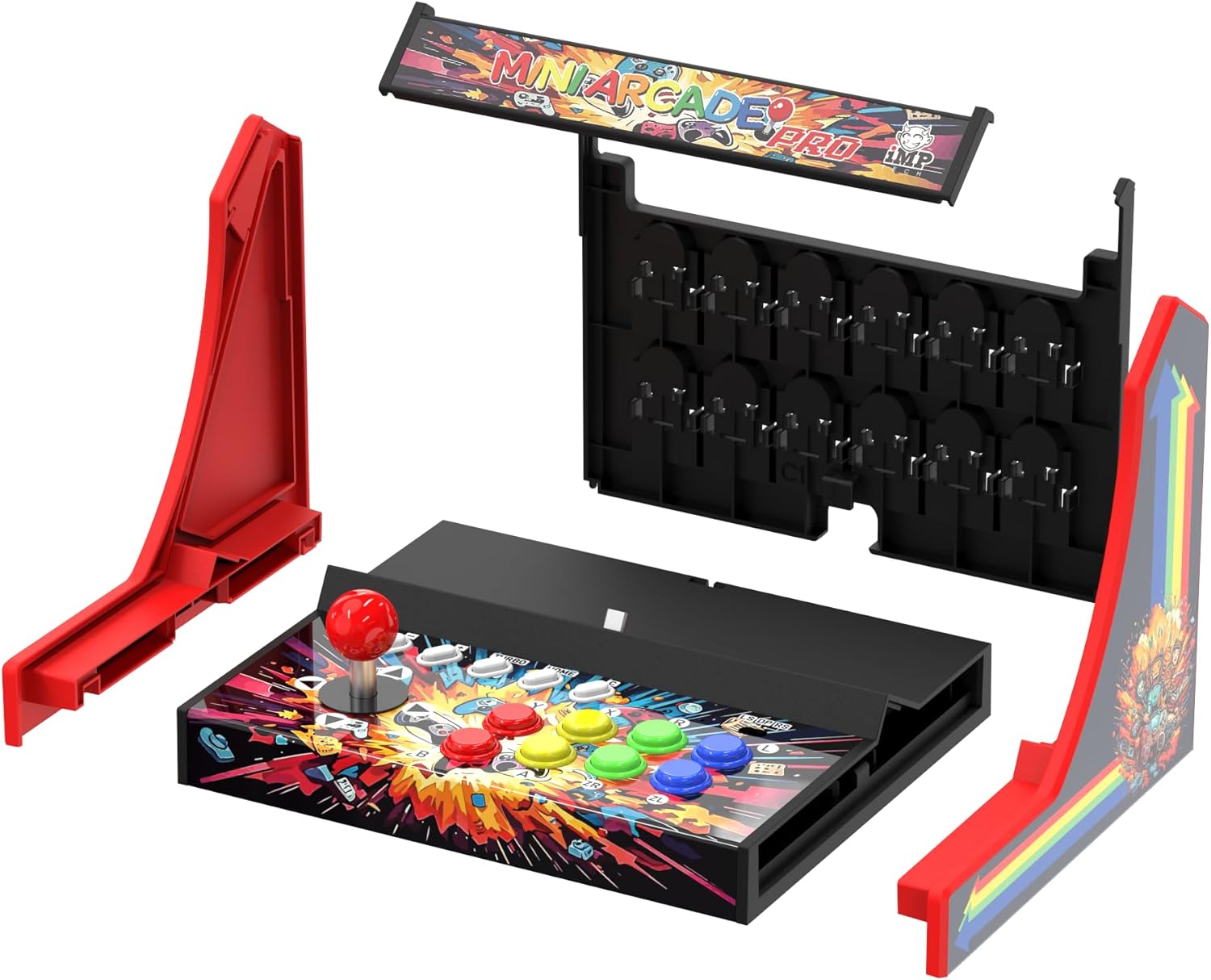 Mini Arcade Pro - Retro Game Cabinet Compatible with Nintendo Switch, Nintendo Switch 2, Nintendo Switch OLED