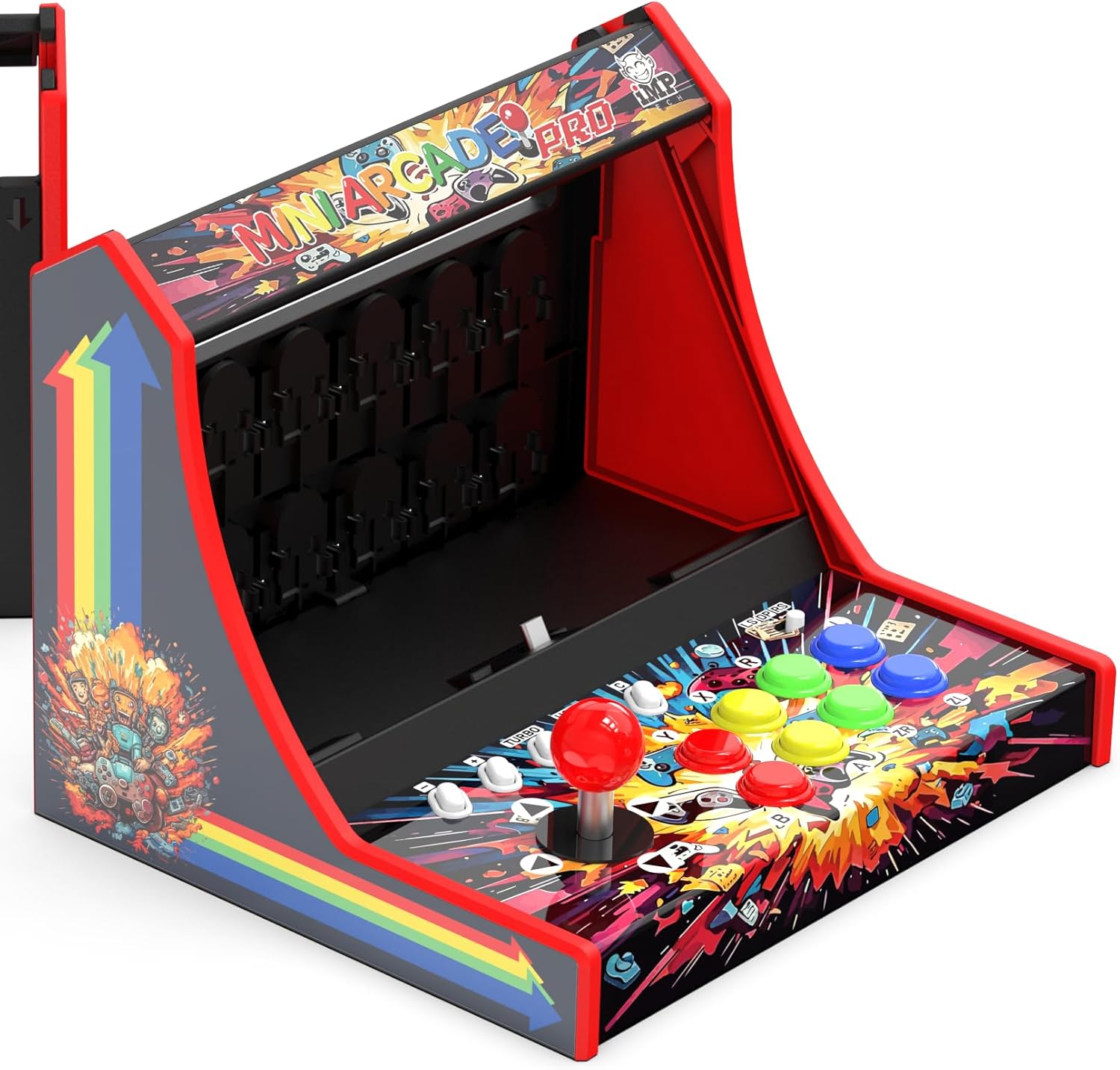 Mini Arcade Pro - Retro Game Cabinet Compatible with Nintendo Switch, Nintendo Switch 2, Nintendo Switch OLED