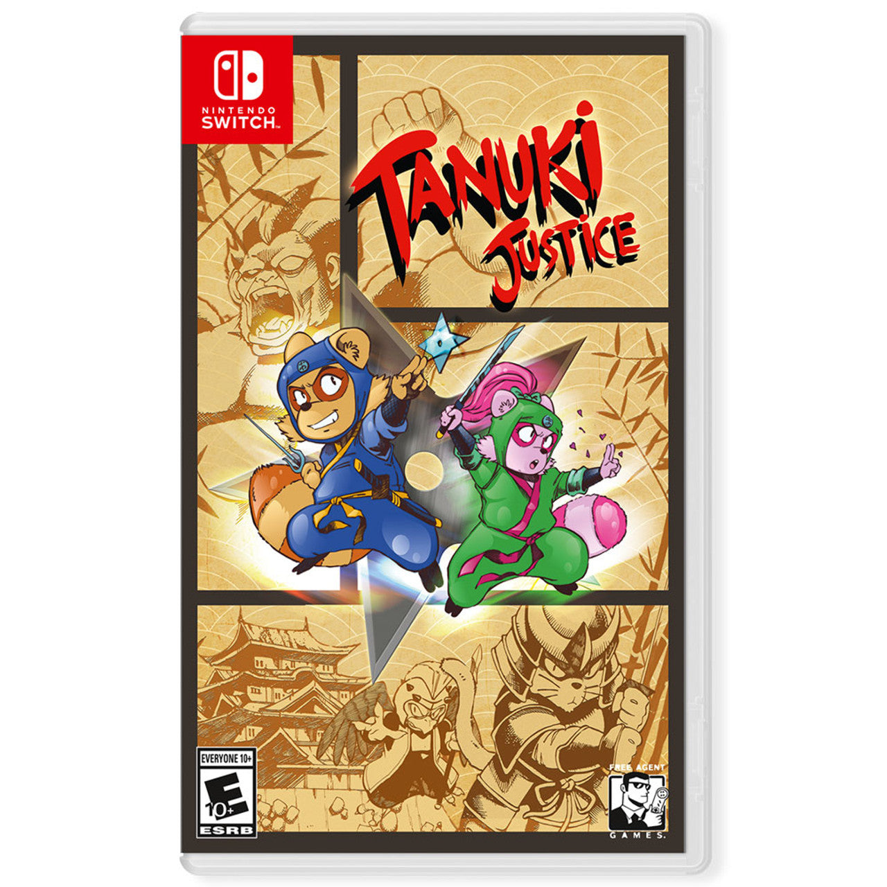 Tanuki Justice (VGNY Cover) - (NSW) Nintendo Switch Video Games VGNYsoft   
