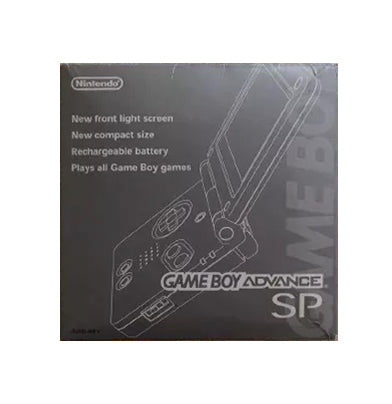 Nintendo Game Boy Advance SP Console AGS - 001 (Platinum/Onyx) - (GBA) Game Boy Advance SP [Pre-Owned] (Japanese Import) CONSOLE Nintendo