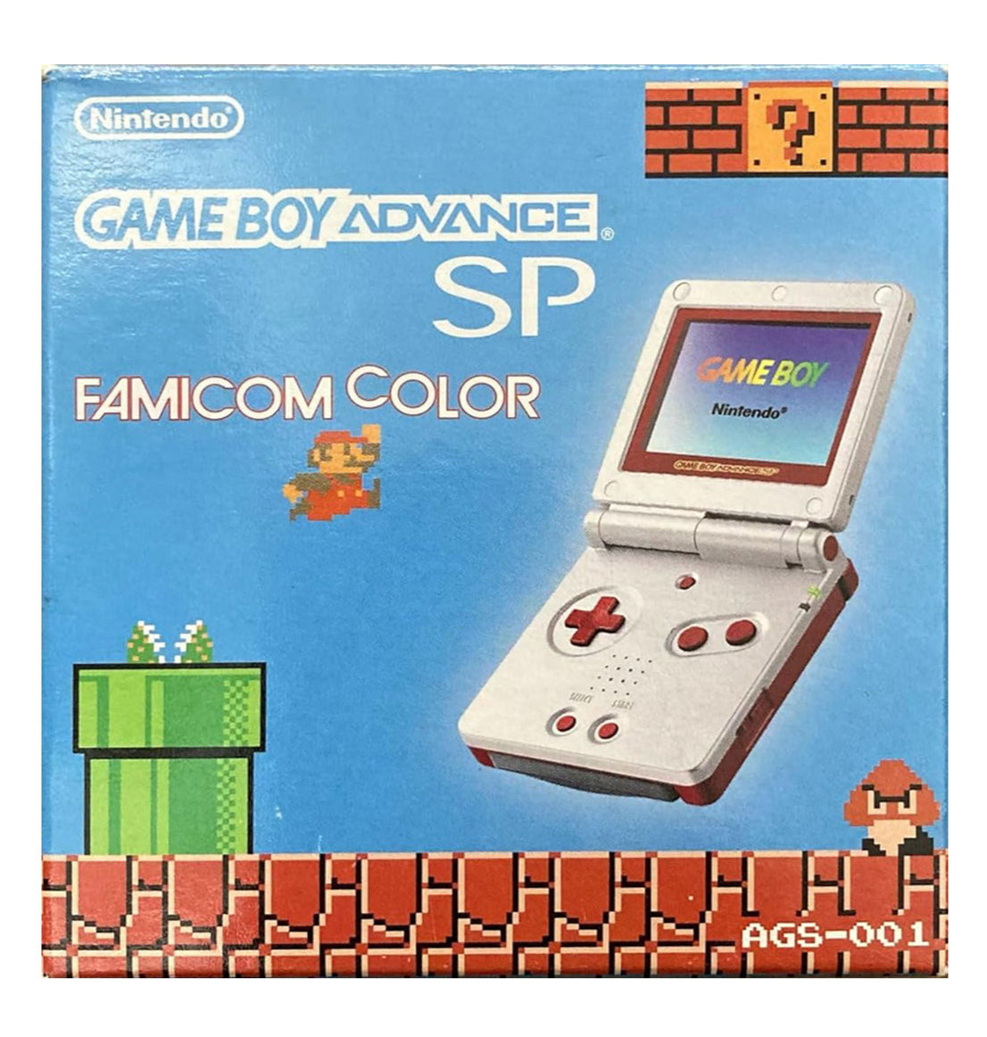 Nintendo Game Boy Advance SP Console AGS-001 (Famicom) - (GBA) Game Bo ...
