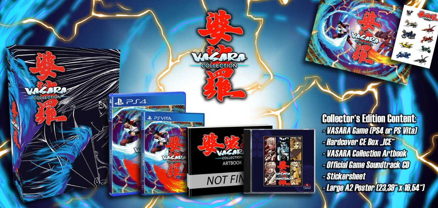 Vasara Collection (Collector's Edition) - (PSV) PlayStation Vita (European Import) Video Games Strictly Limited   