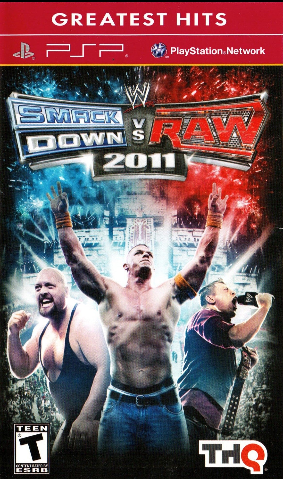 WWE SmackDown vs. Raw 2011 (Greatest Hits) - Sony PSP [Pre-Owned] Video Games THQ   