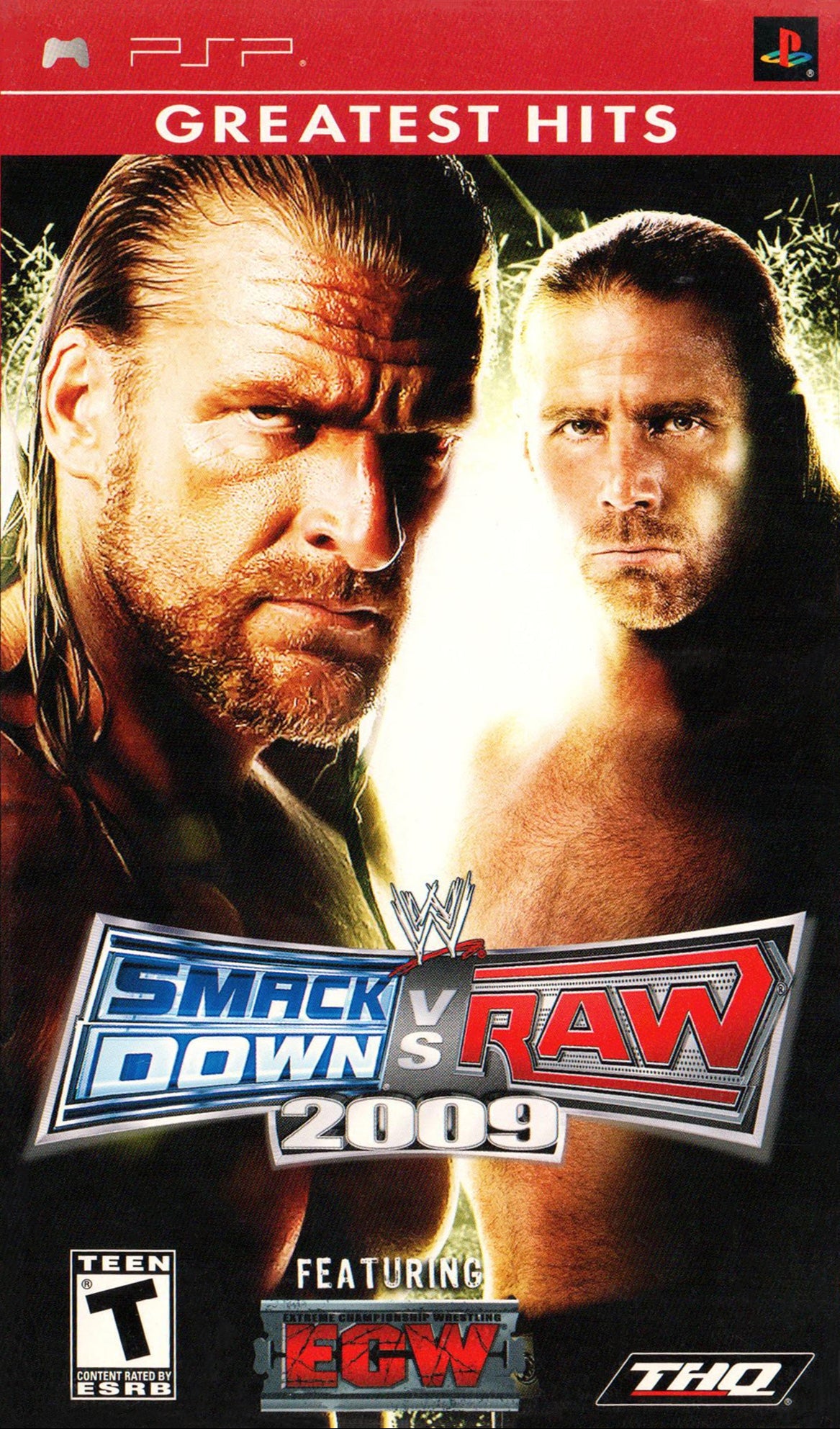 WWE SmackDown vs. Raw 2009 (Greatest Hits) - Sony PSP [Pre-Owned] Video Games THQ