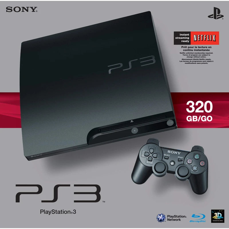 PACK CONSOLE SONY PS3 ULTRA SLIM 12GB GO PACK CONSOLE SONY PS3 ULTRA SLIM 12GB GO