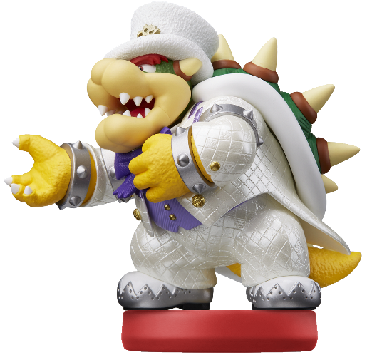 Bowser Wedding Outfit (Super Mario Odyssey) - Nintendo Switch Amiibo Amiibo Nintendo   