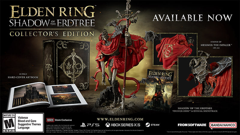 Elden Ring: Shadow of the Erdtree (Collector's Edition) - (PS5) PlayStation 5 Video Games Bandai Namco Entertainment