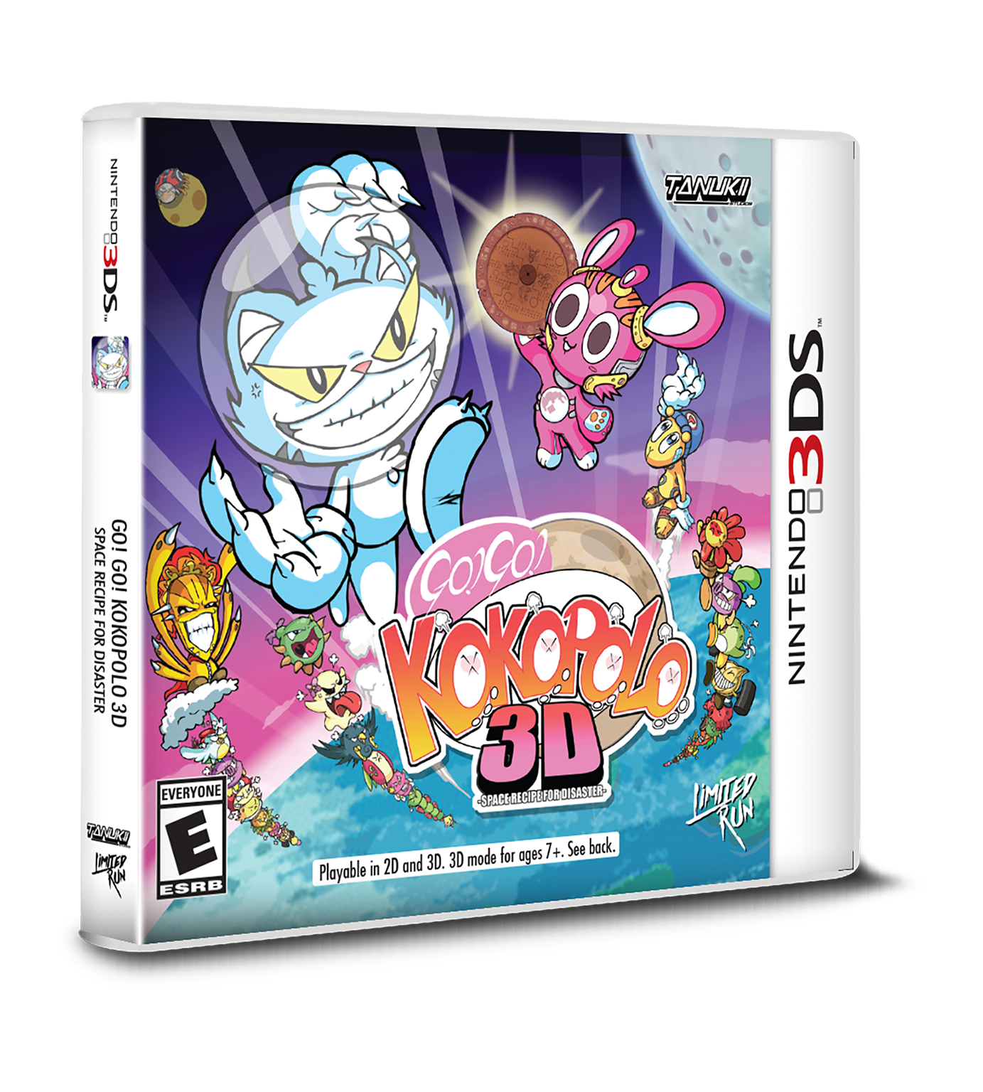 Go! Go! Kokopolo 3D: Space Recipe for Disaster - Nintendo 3DS Video Games Limited Run Games   