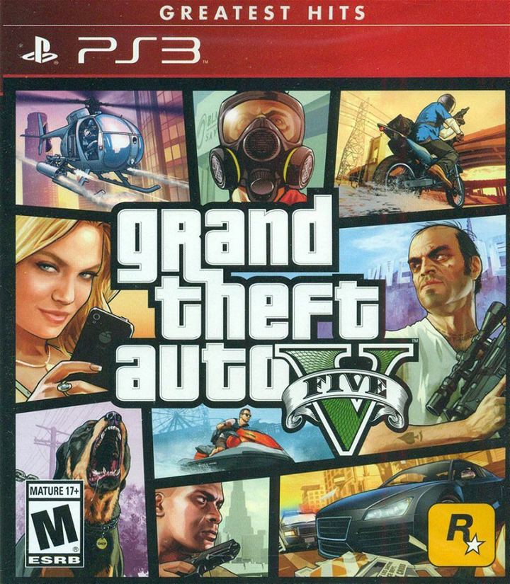 Grand Theft Auto V (Greatest Hits) - (PS3) PlayStation 3 [Pre-Owned] Video Games Rockstar Games   