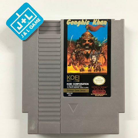 Genghis Khan - (NES) Nintendo Entertainment System [Pre-Owned] Video Games Koei   
