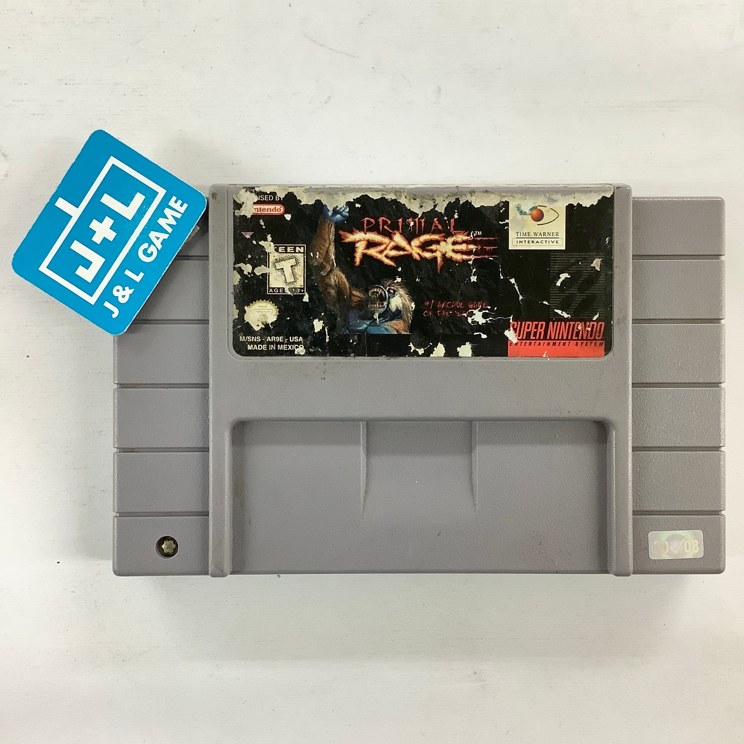 Primal Rage - (SNES) Super Nintendo [Pre-Owned] Video Games Time Warner Interactive   