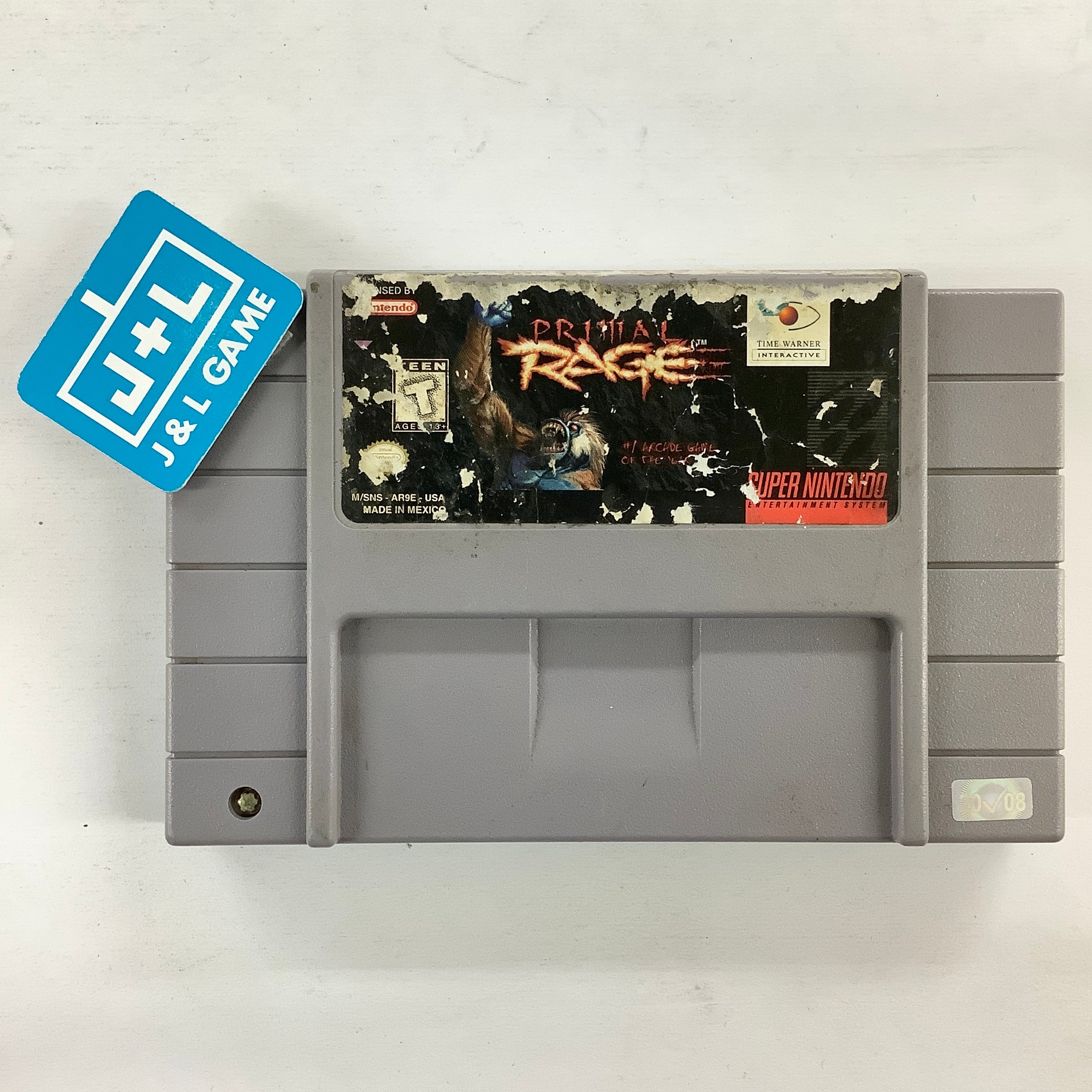 Primal Rage - (SNES) Super Nintendo [Pre-Owned] Video Games Time Warner Interactive   
