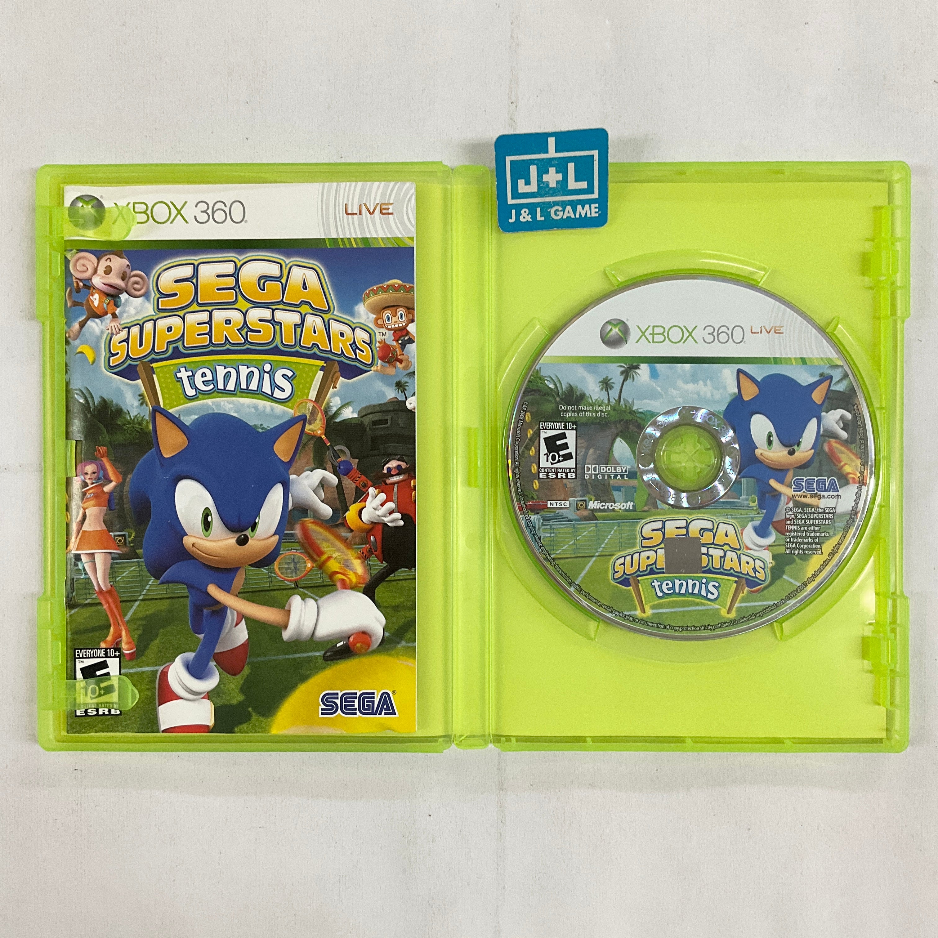 Sega Superstars Tennis - Xbox 360 [Pre-Owned] Video Games Sega   